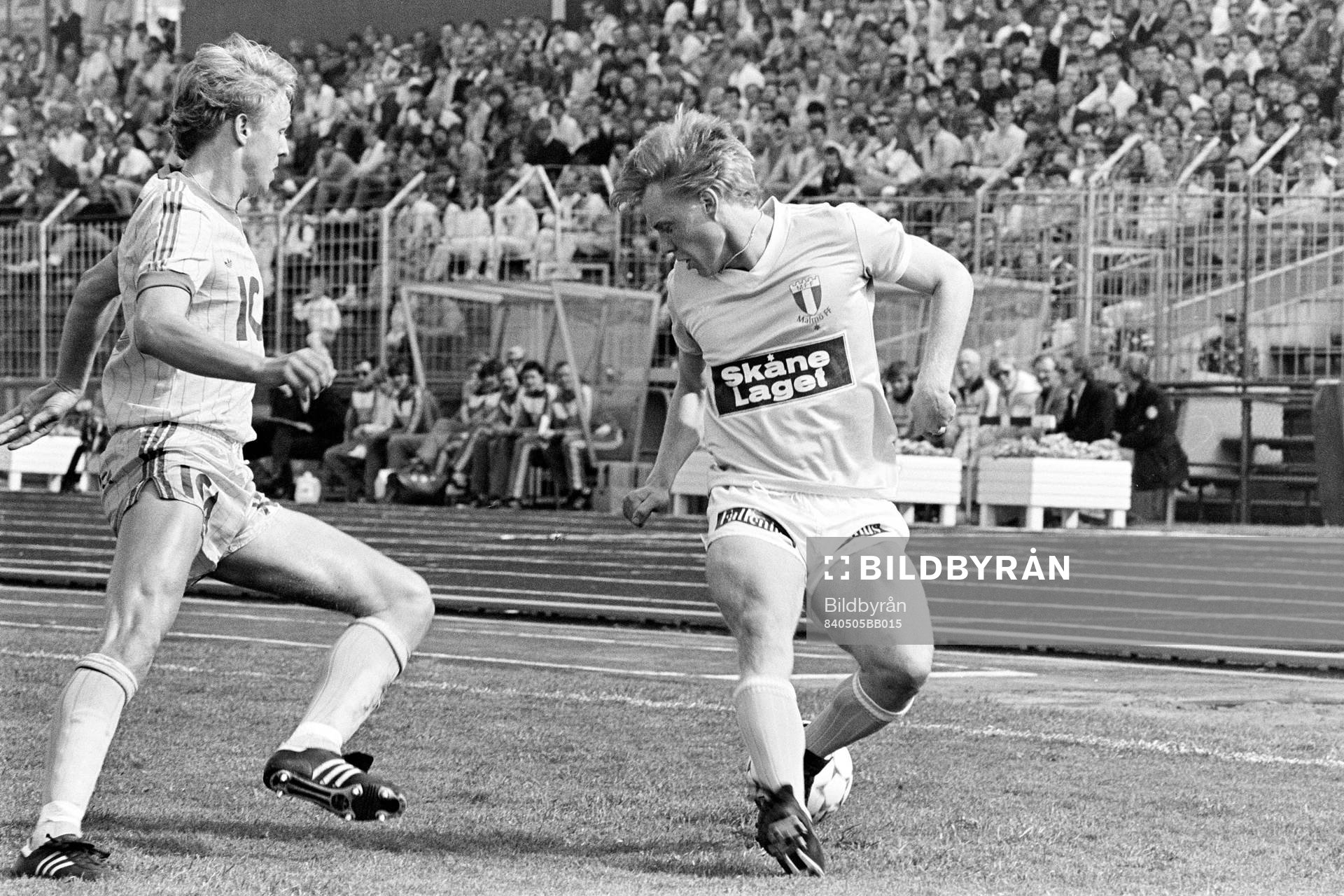 Lars Larsson, Malmö med bollen bak ryggen