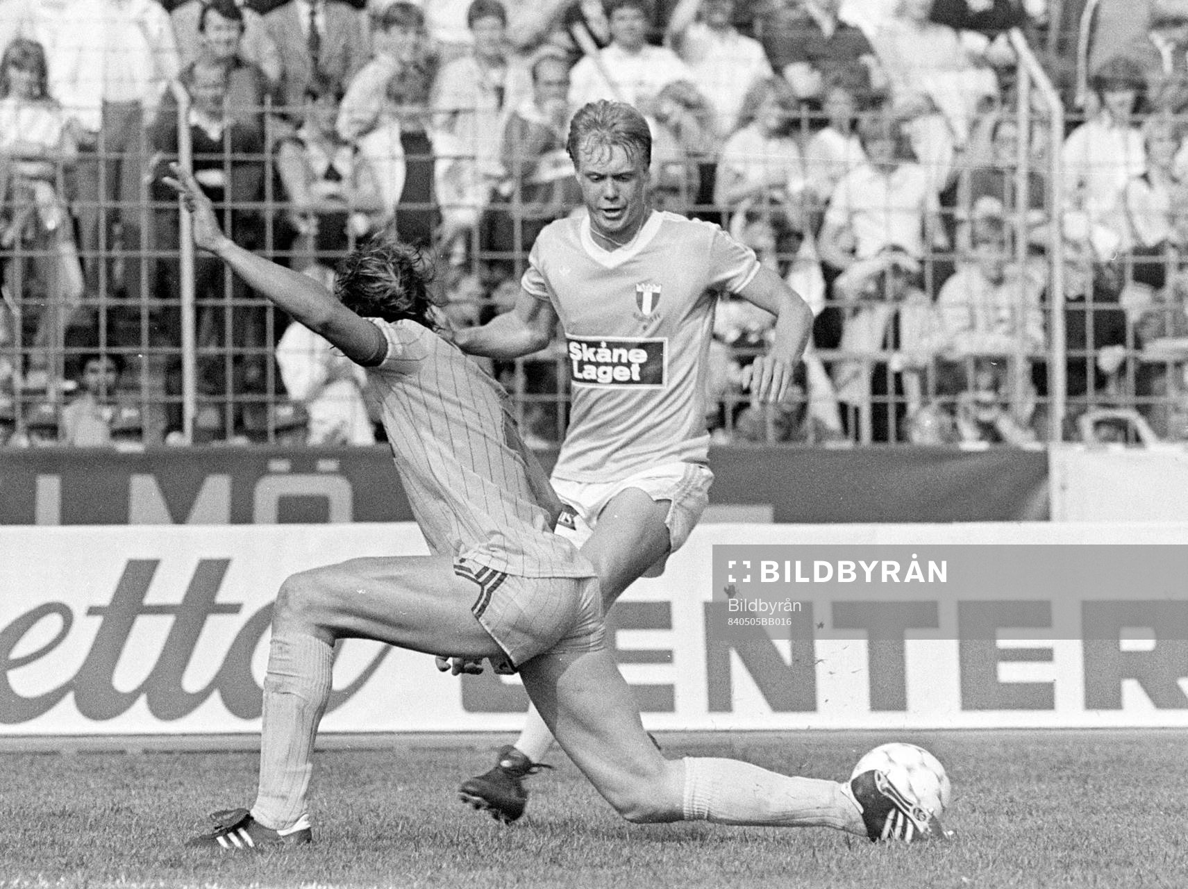 Lars Larsson, Malmö med bollen