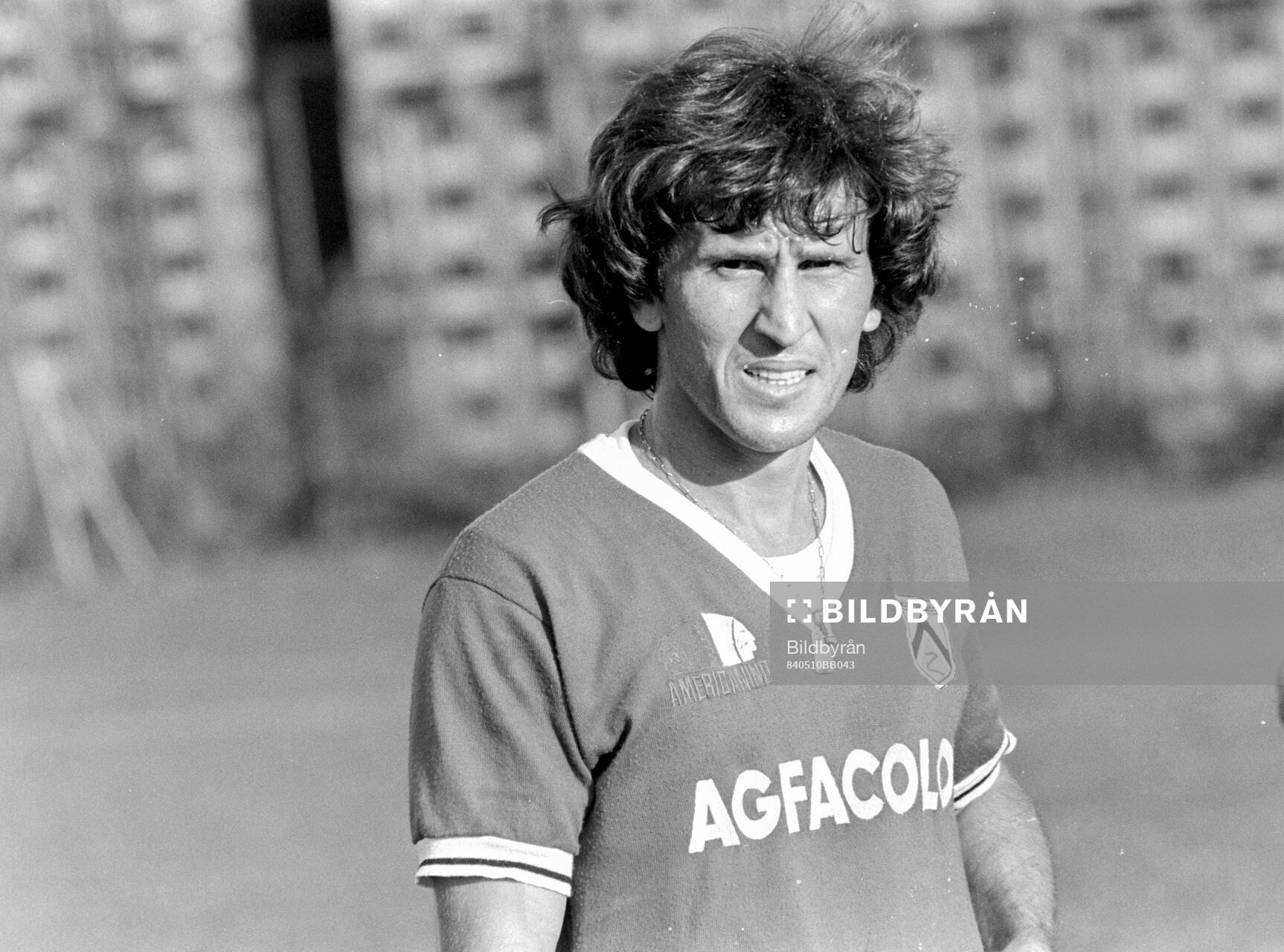 Zico at Udinese training session
