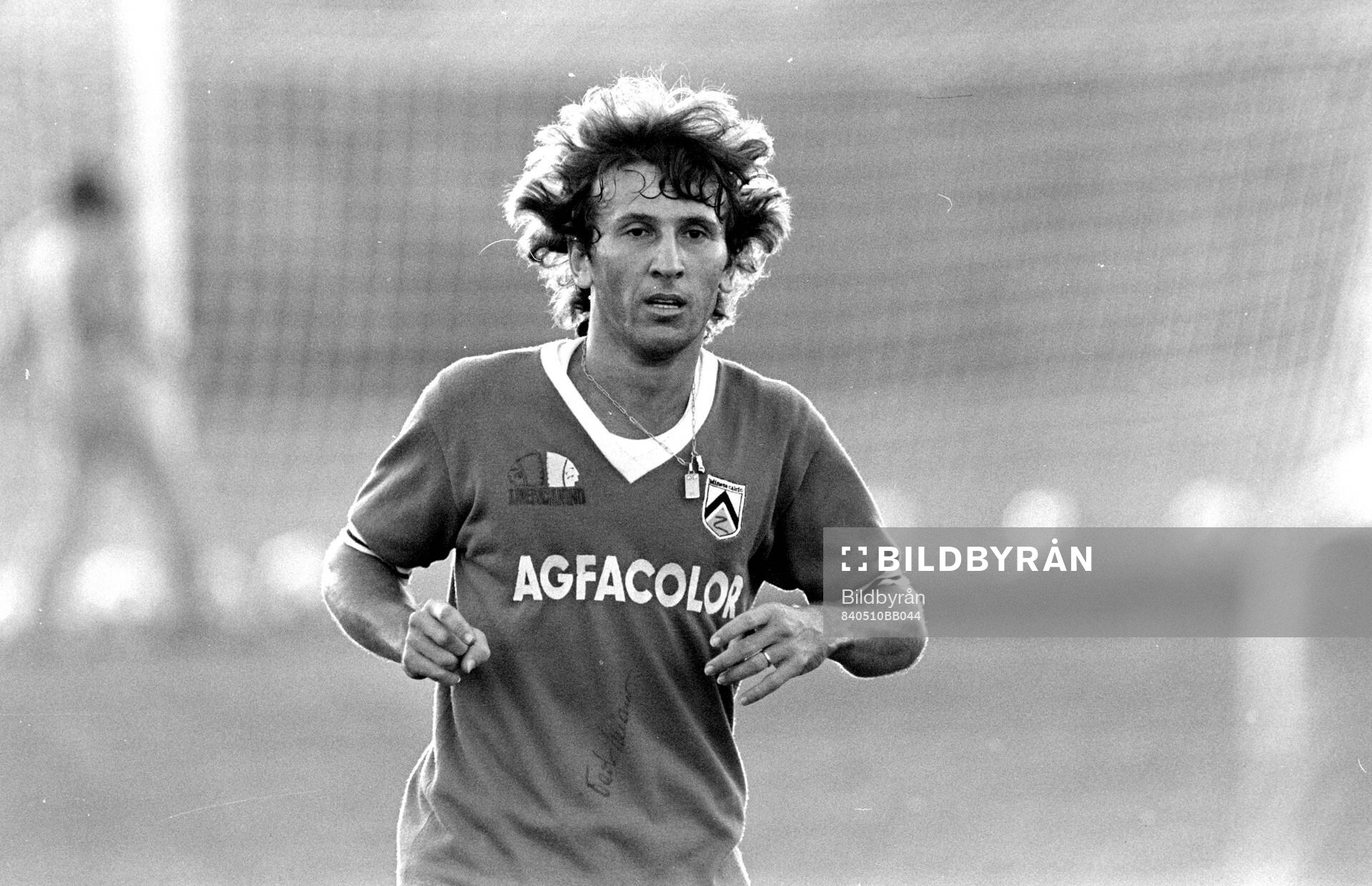 Zico at Udinese training session