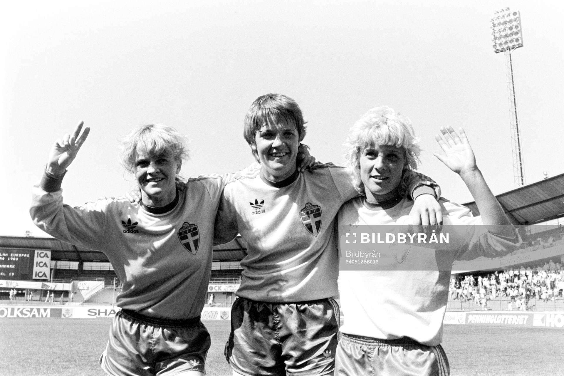 Karin Åhman Svensson, Pia Sundhage och Anna Svenjeby,