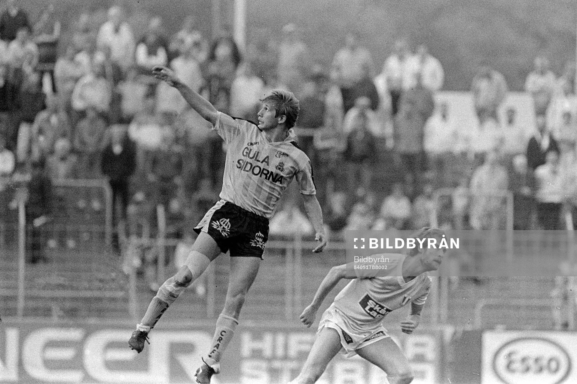 Lennart Nilsson, Elfsborg i luften mot Kent Jönsson, Malmö