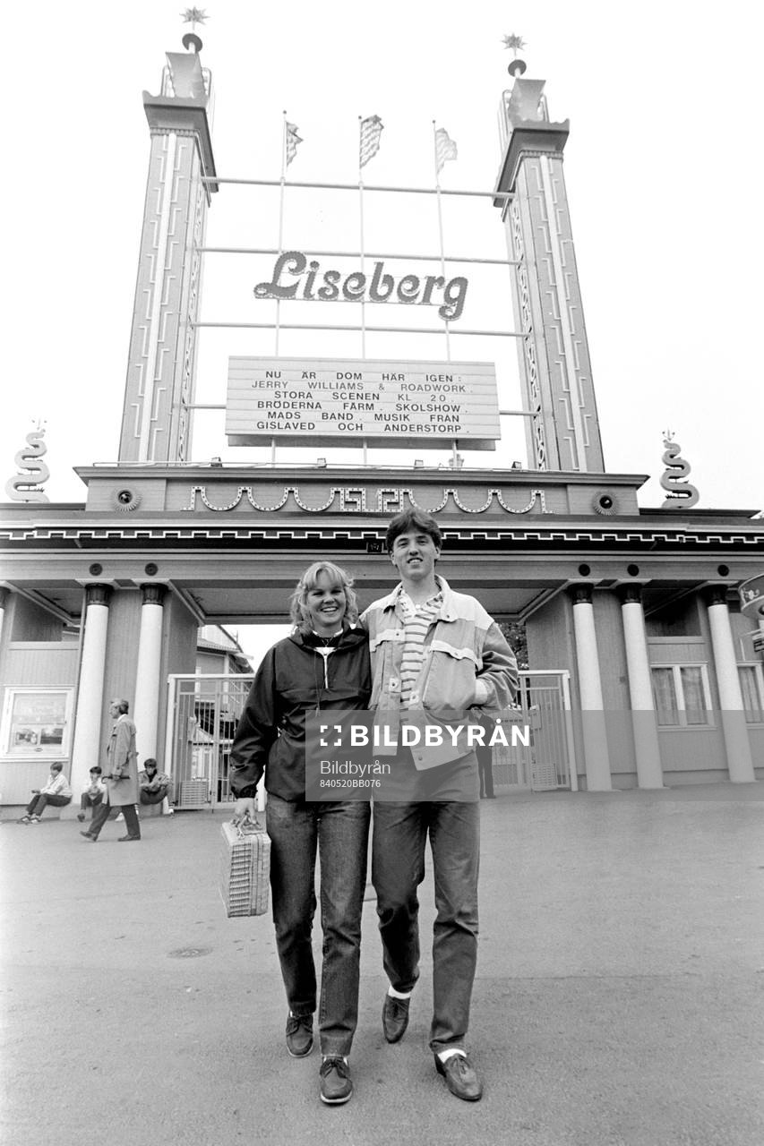 Mats Gren utanför Liseberg