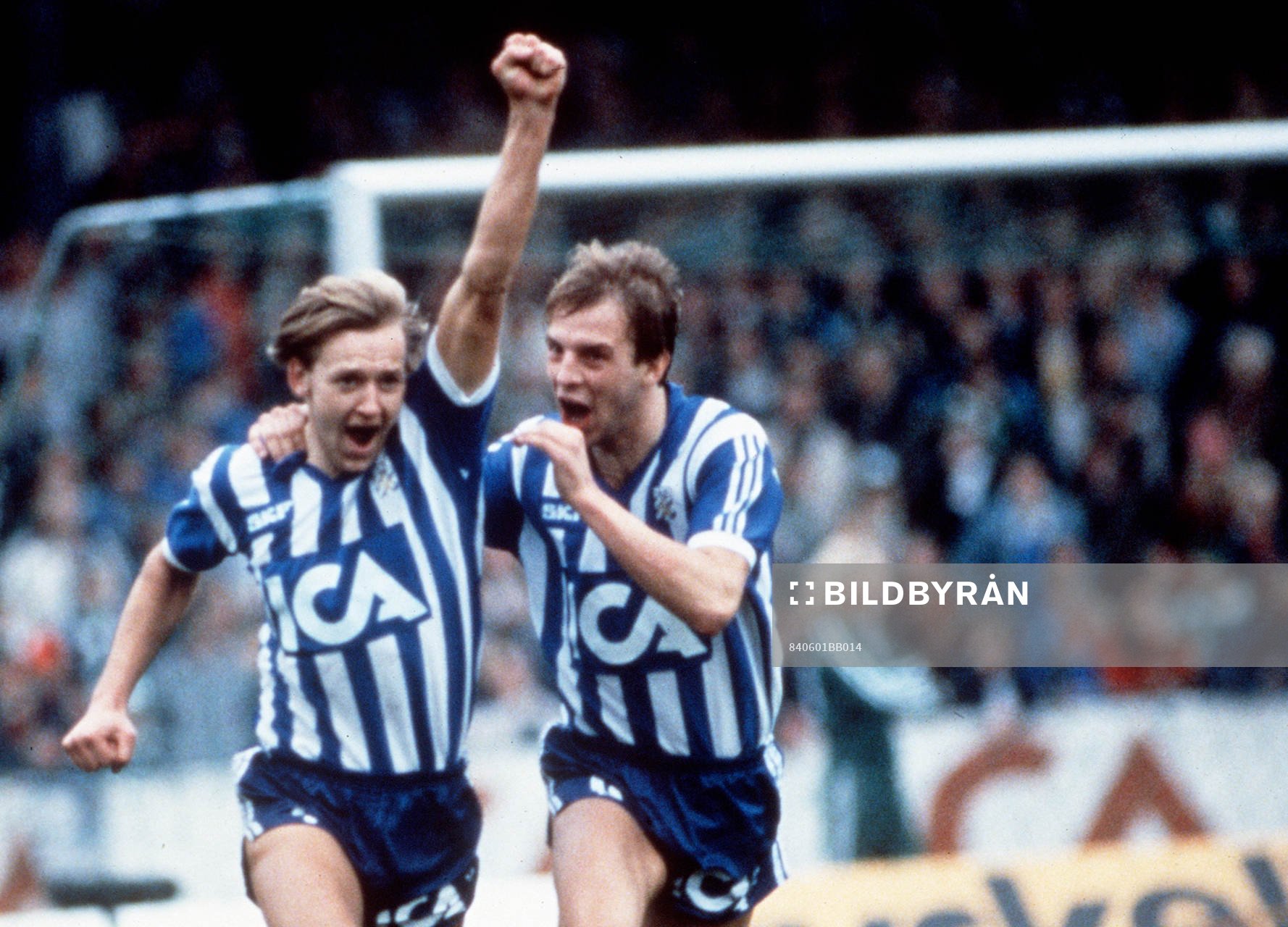 Fotboll, SM, final, Dan Corneliusson, Göteborg, jubel