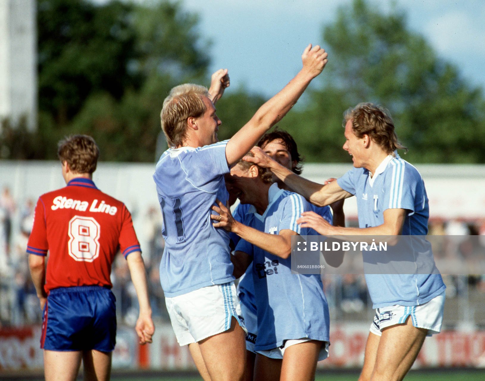 Fotboll, Malmö FF, Jubel, Mats Magnusson
