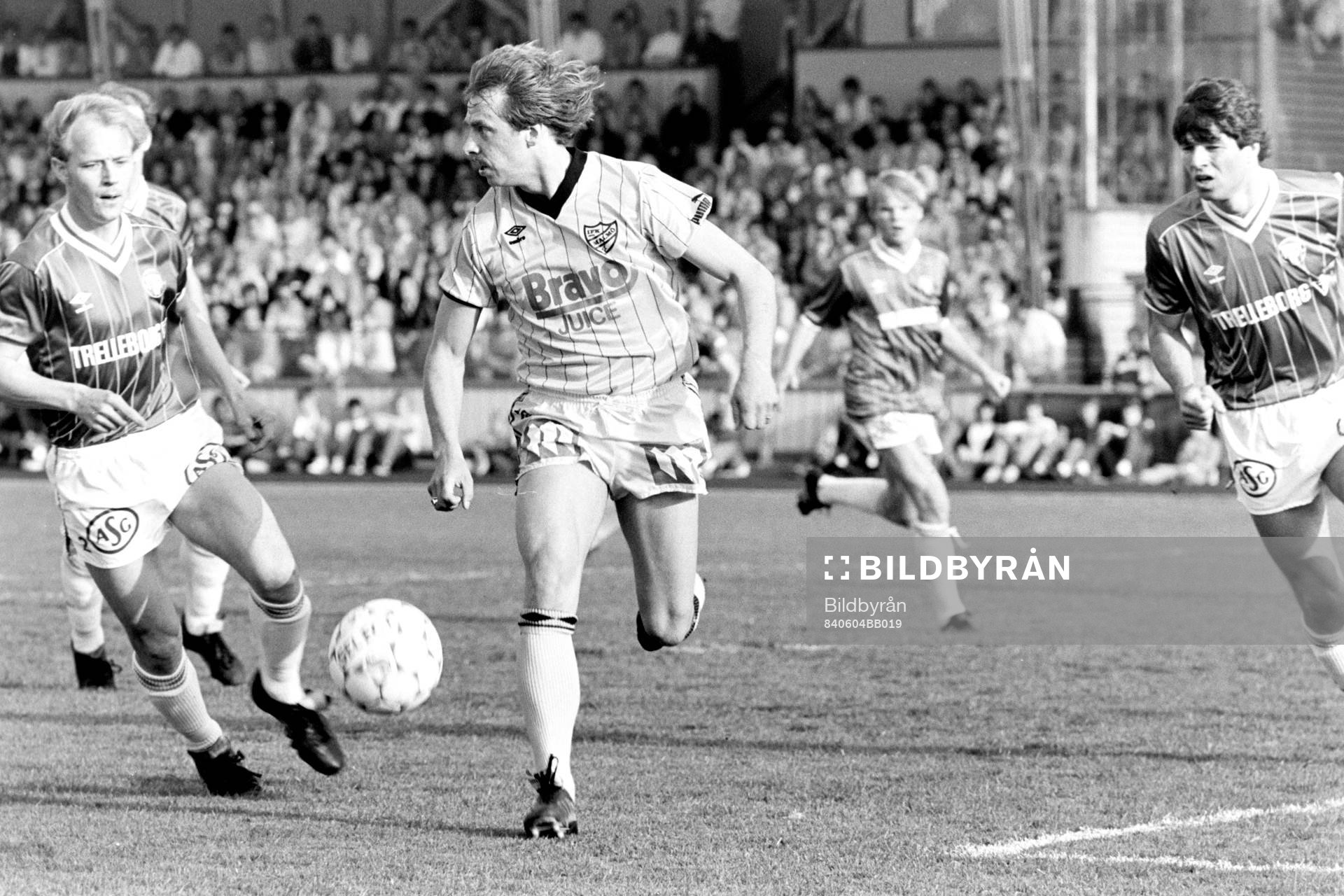 Tommy Hansson, Malmö med bollen