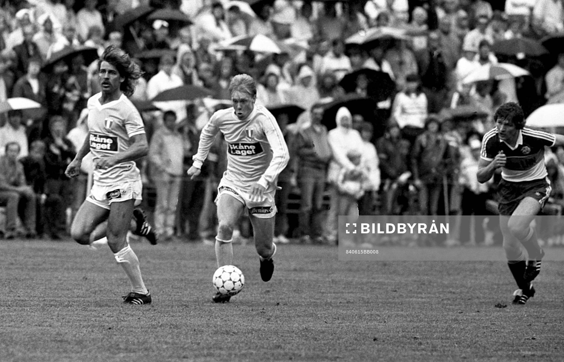 Mikael Rönnberg och Lars Larsson, Malmö med bollen