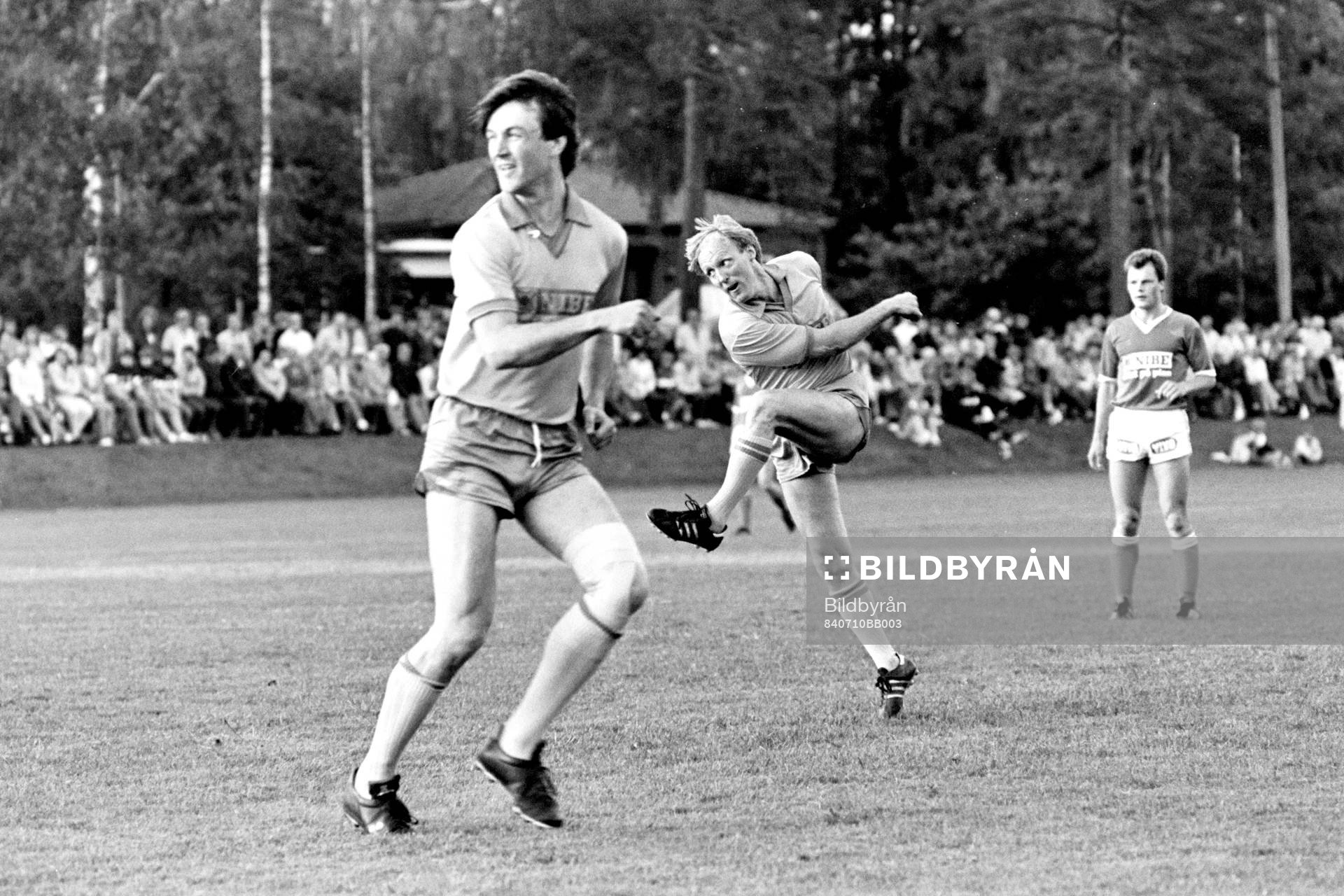 Roland Sandberg i skottagen