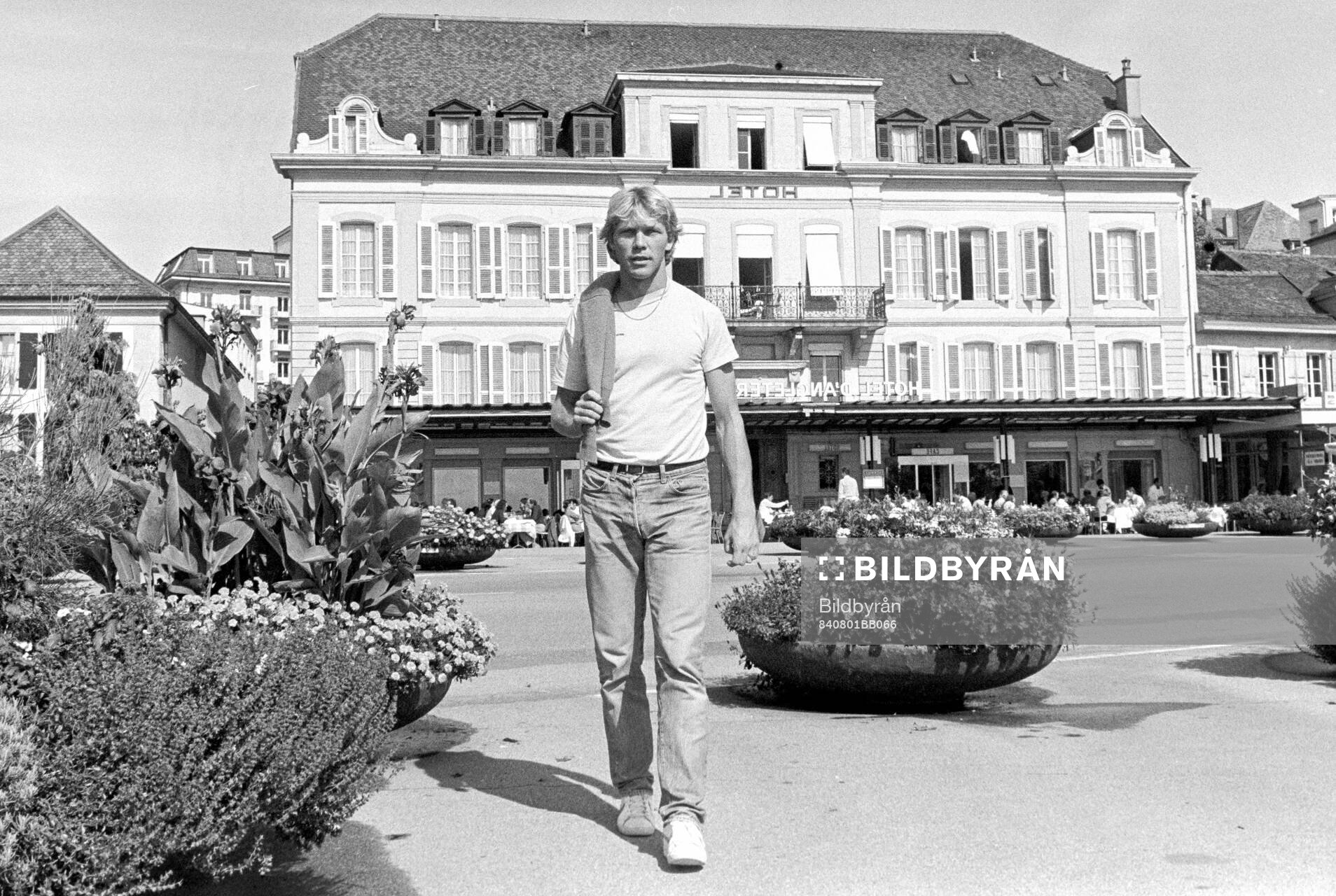 Thomas Sunesson i Lausanne