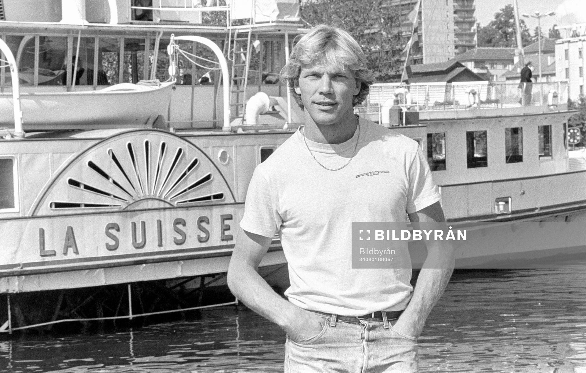 Thomas Sunesson i Lausanne
