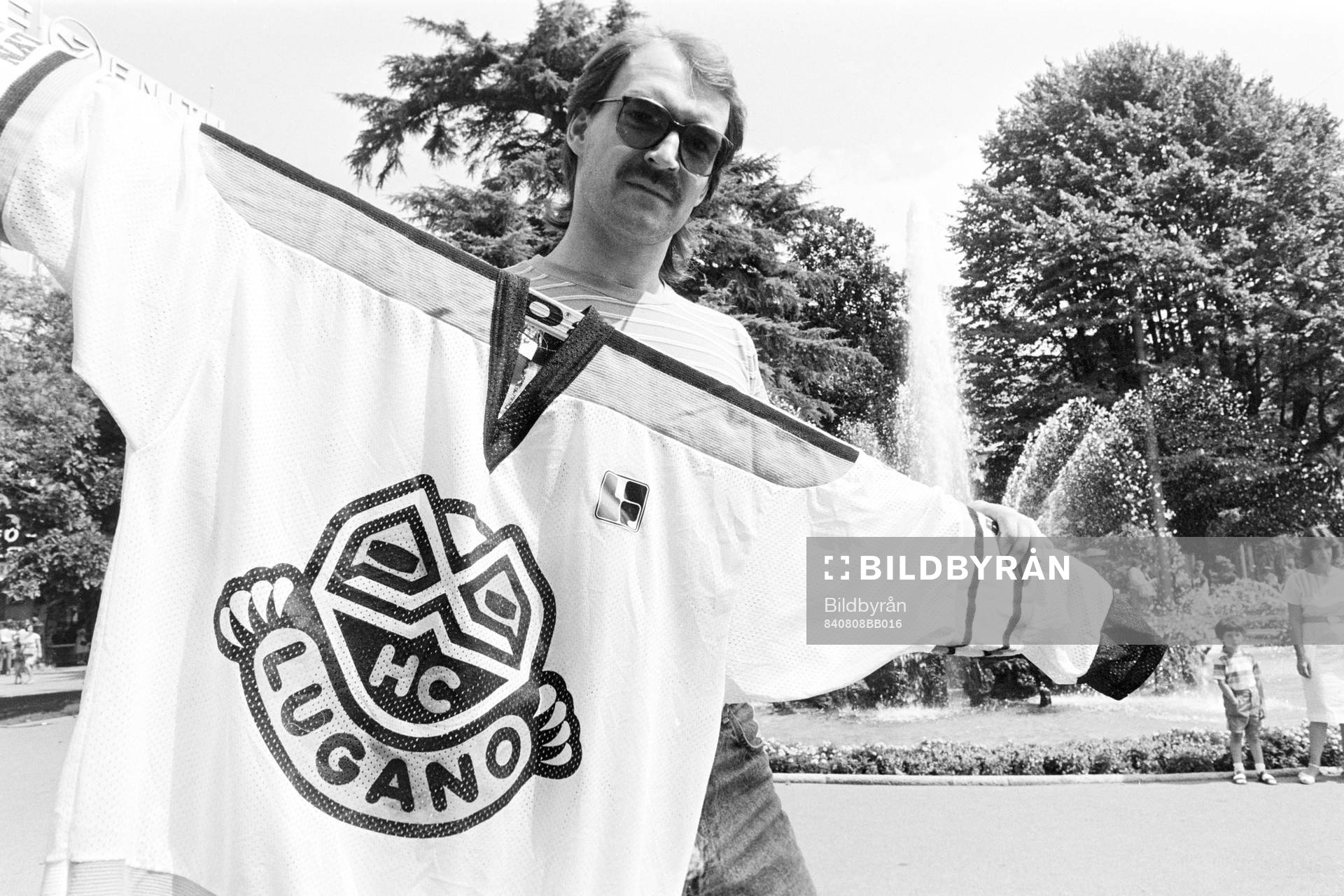 Mats Waltin med tröjan