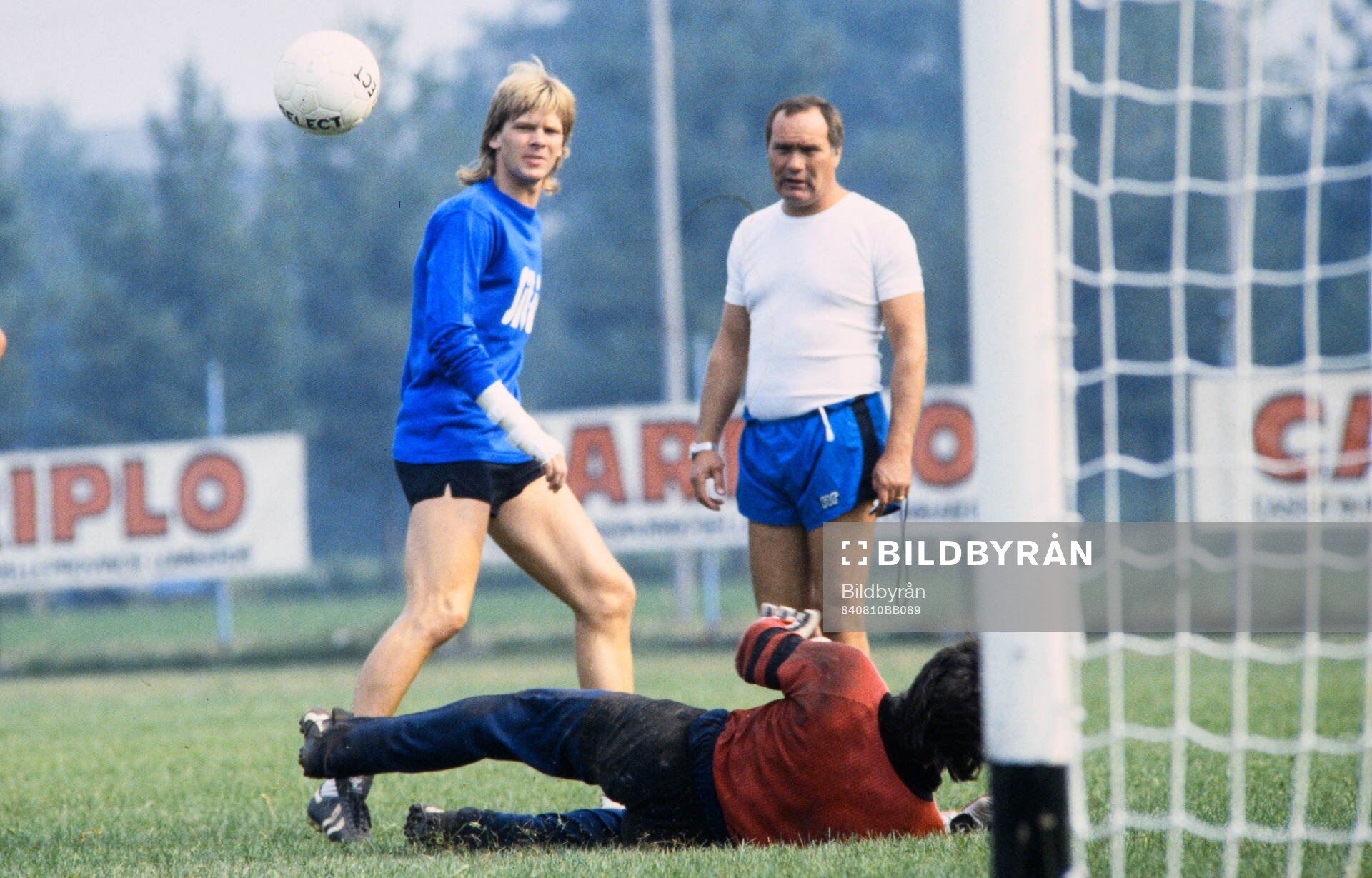 Glenn Strömberg of Atalanta at training