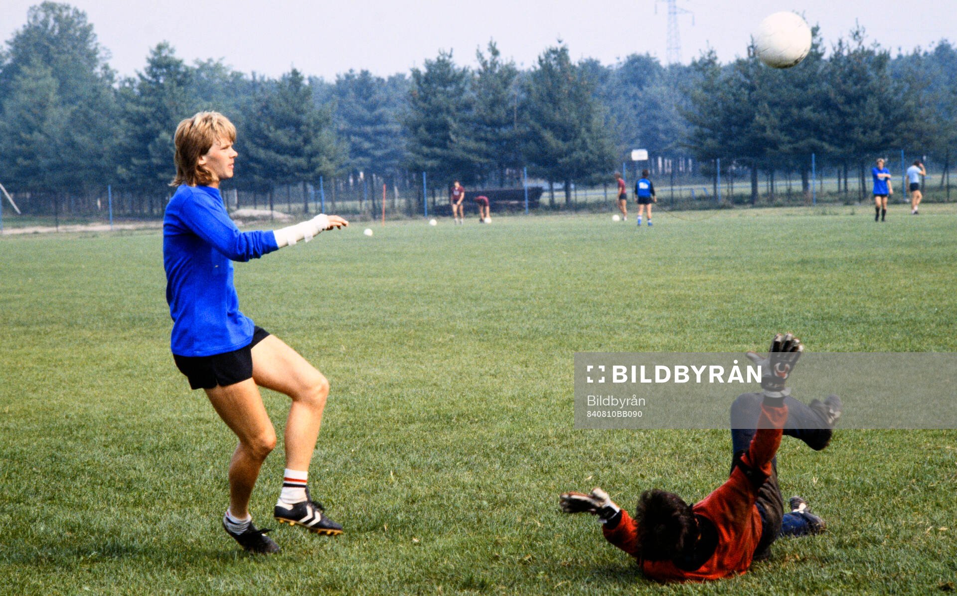 Glenn Strömberg of Atalanta at training
