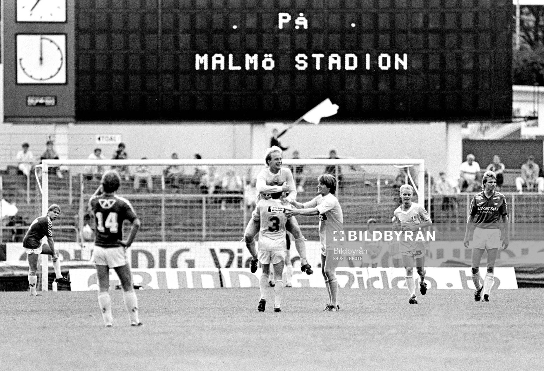 Mats Magnusson, Malmö jublar
