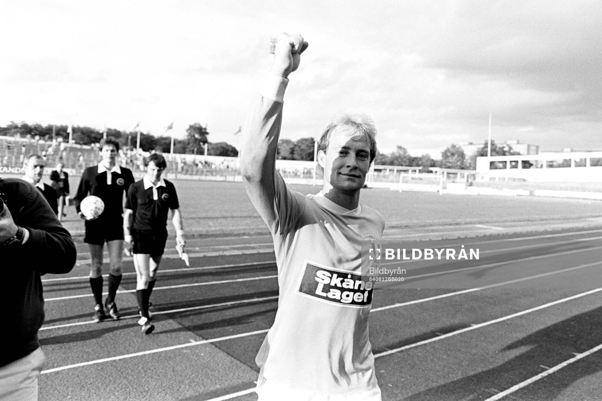 Mats Magnusson, Malmö tremålsskytt jublar