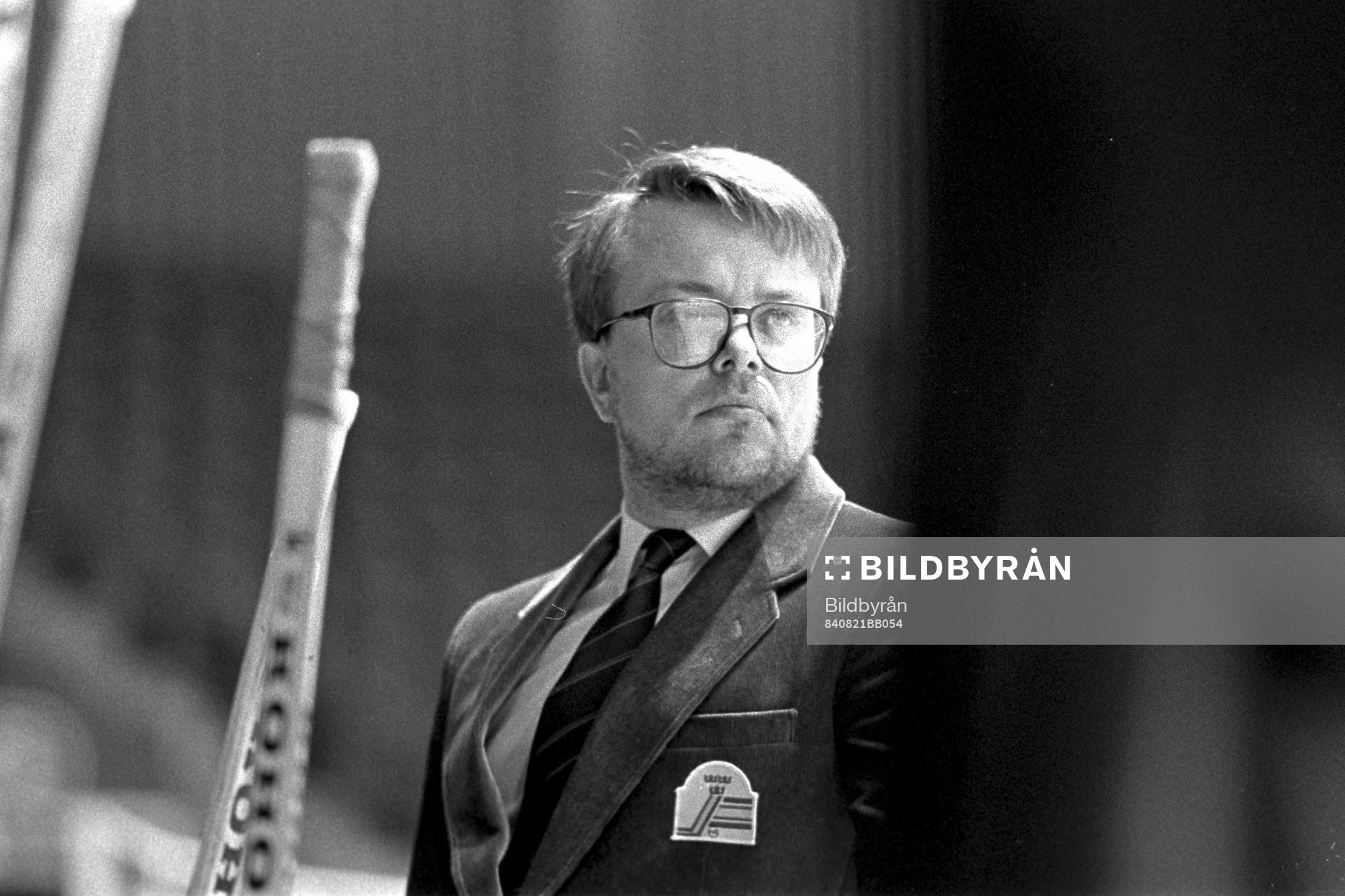Leif Boork, förbundskapten i Sverige
