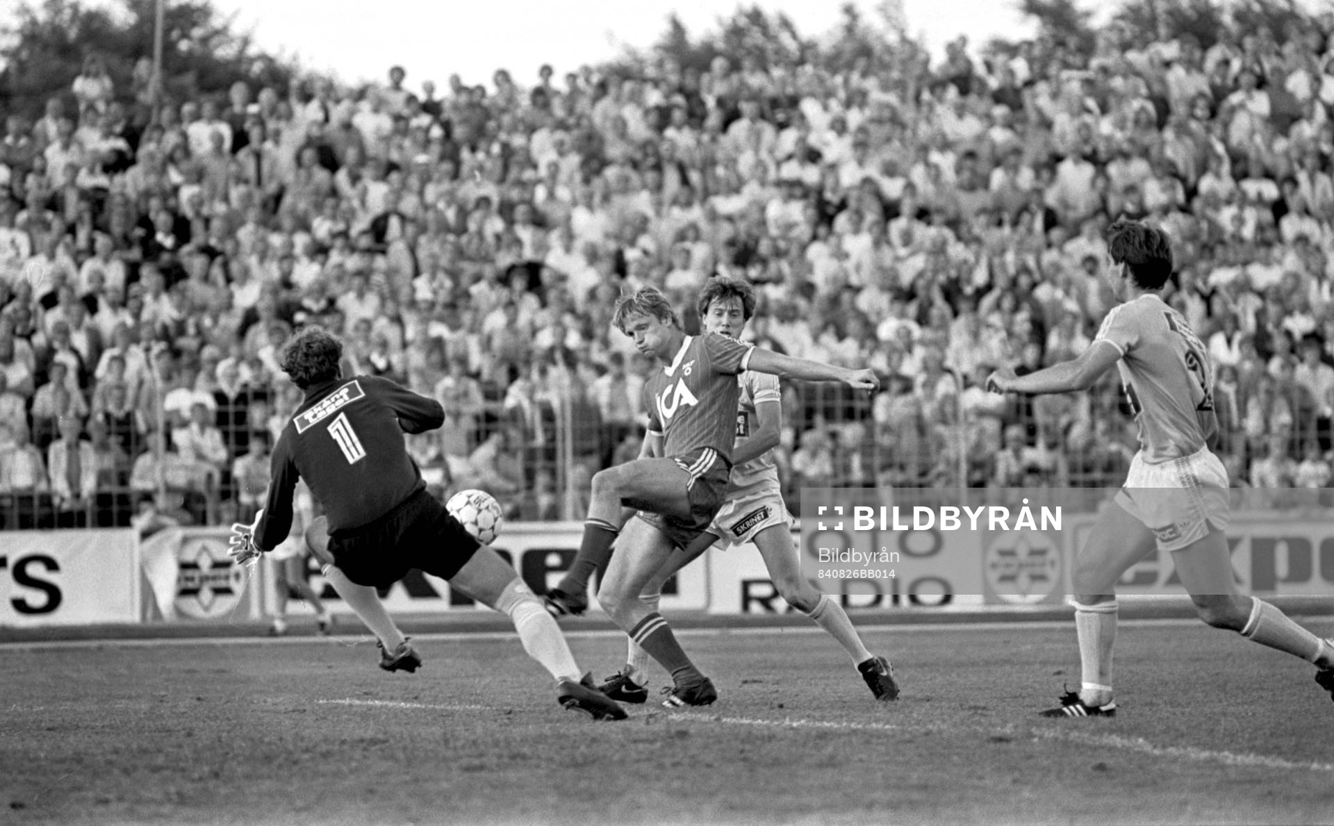 Göteborgs Torbjörn Nilsson oroar malmös målvakt Jan