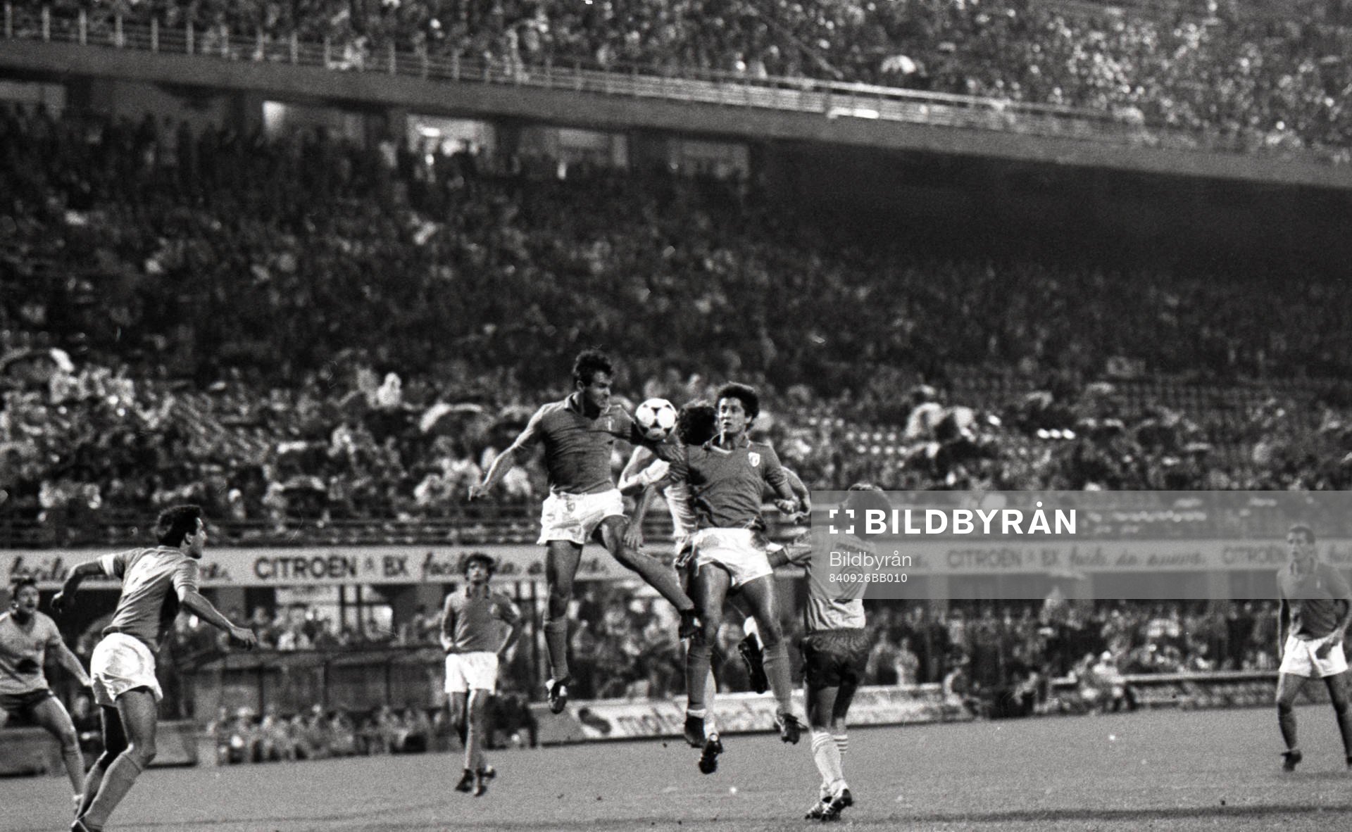 Fotboll, Italien - Sverige, 1-0