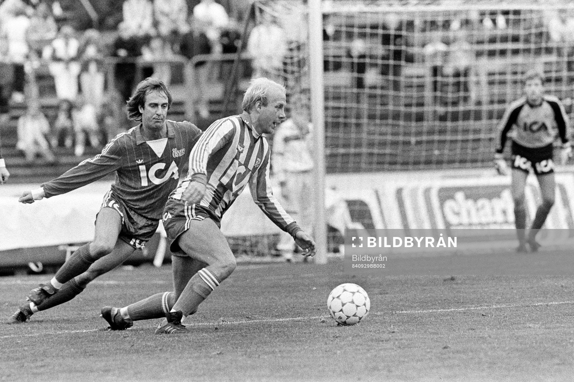 Tord Holmgren, Göteborg med bollen och Mats Nordgren,