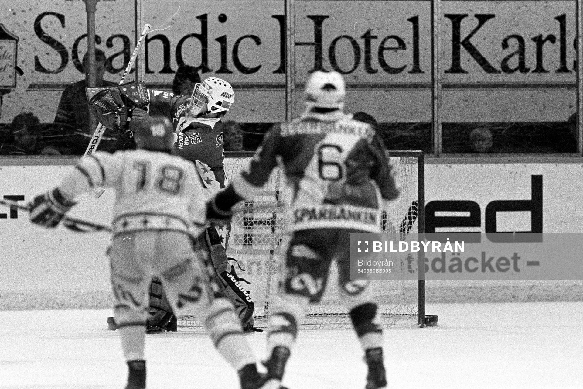 Peter Lindmark, målvakt i Färjestad