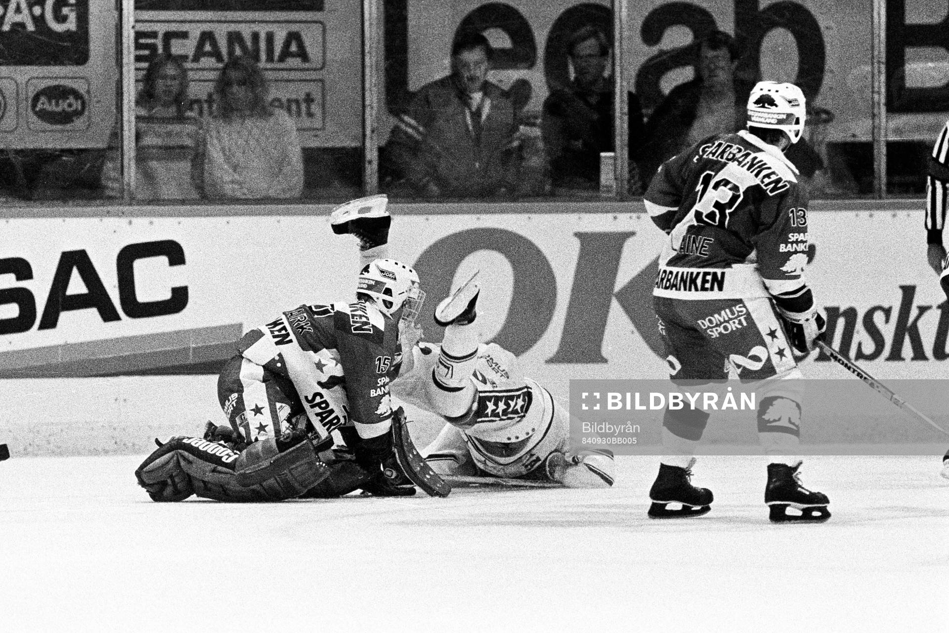 Peter Lindmark, målvakt i Färjestad