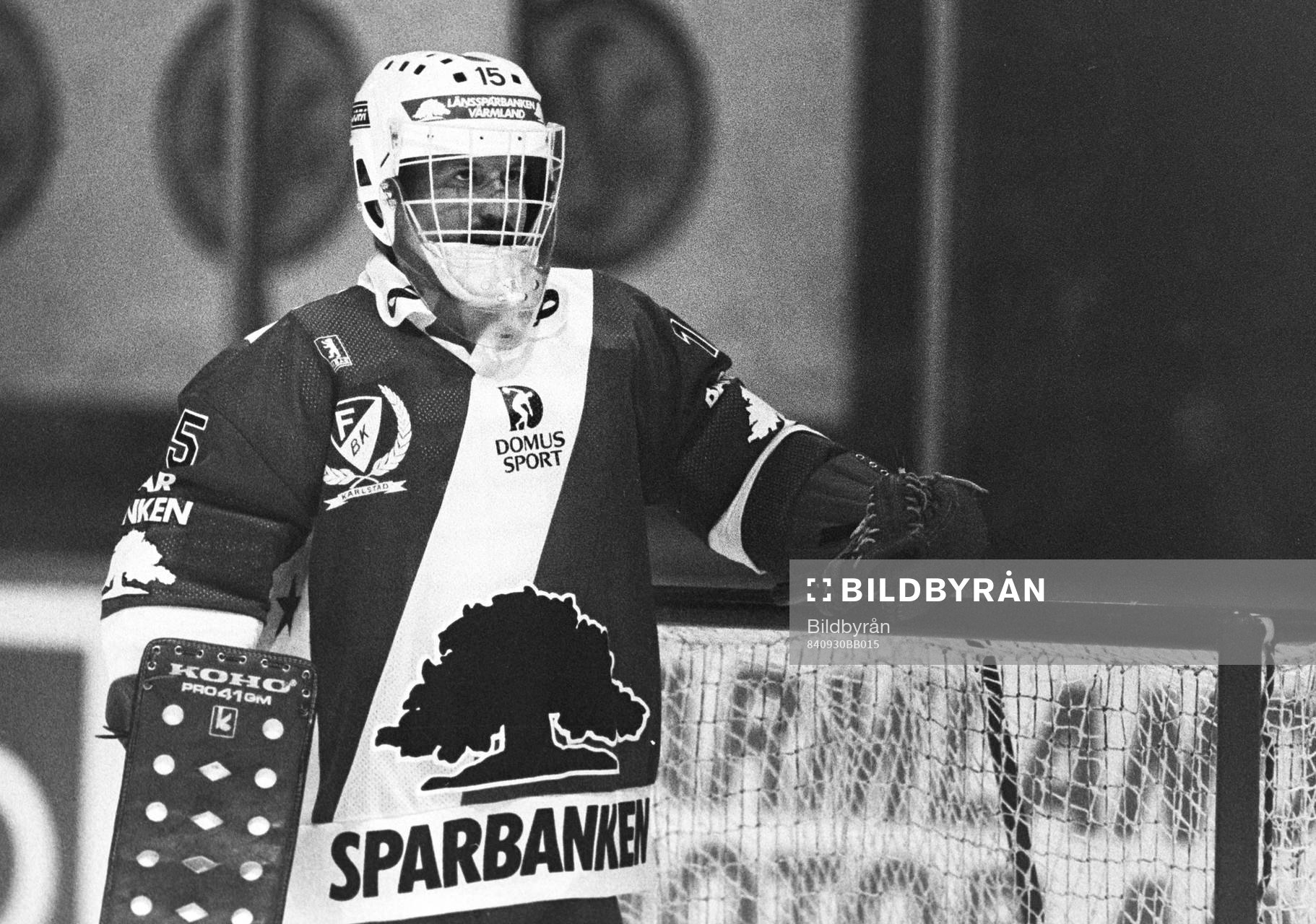 Peter Lindmark, målvakt i Färjestad