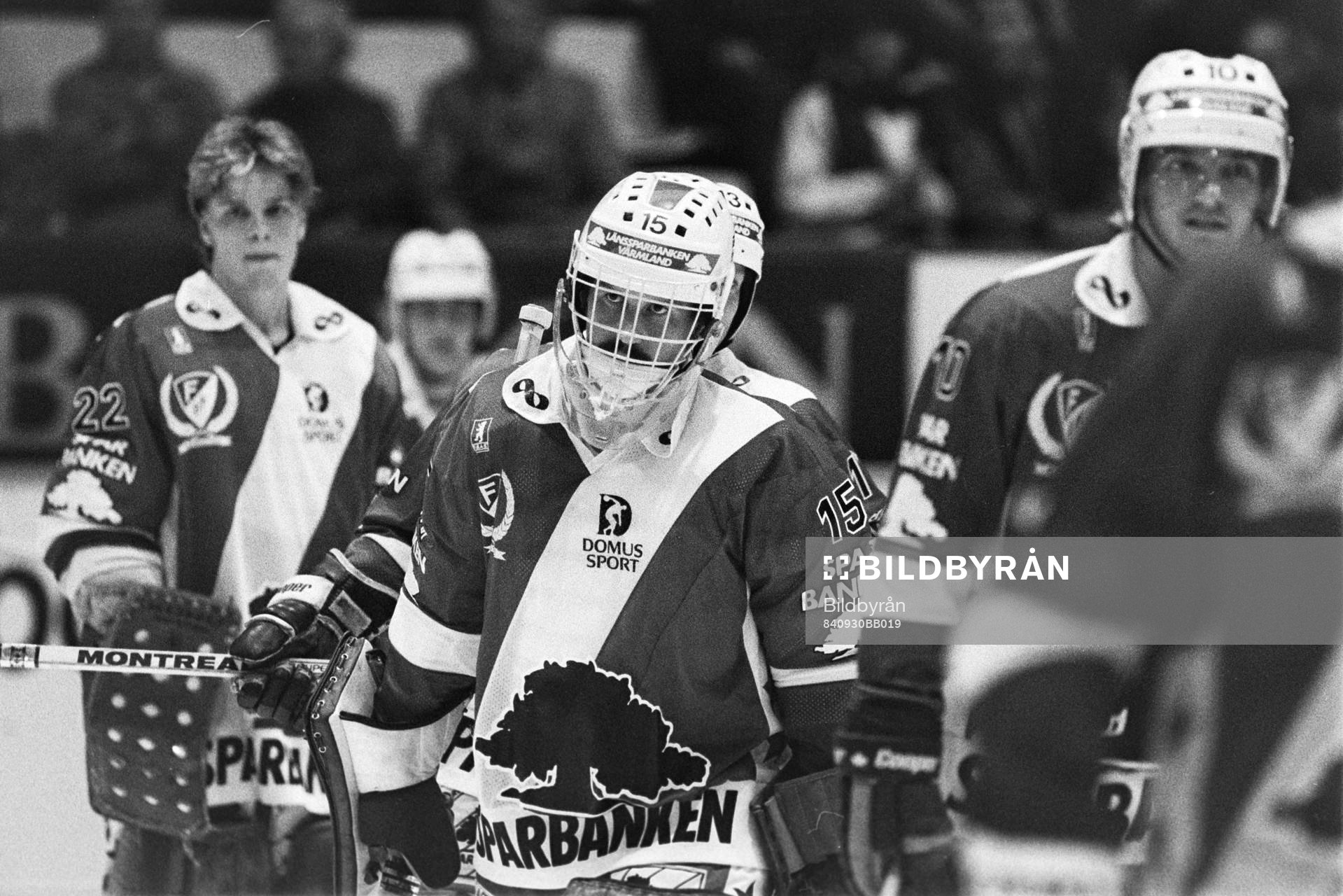 Peter Lindmark, målvakt i Färjestad