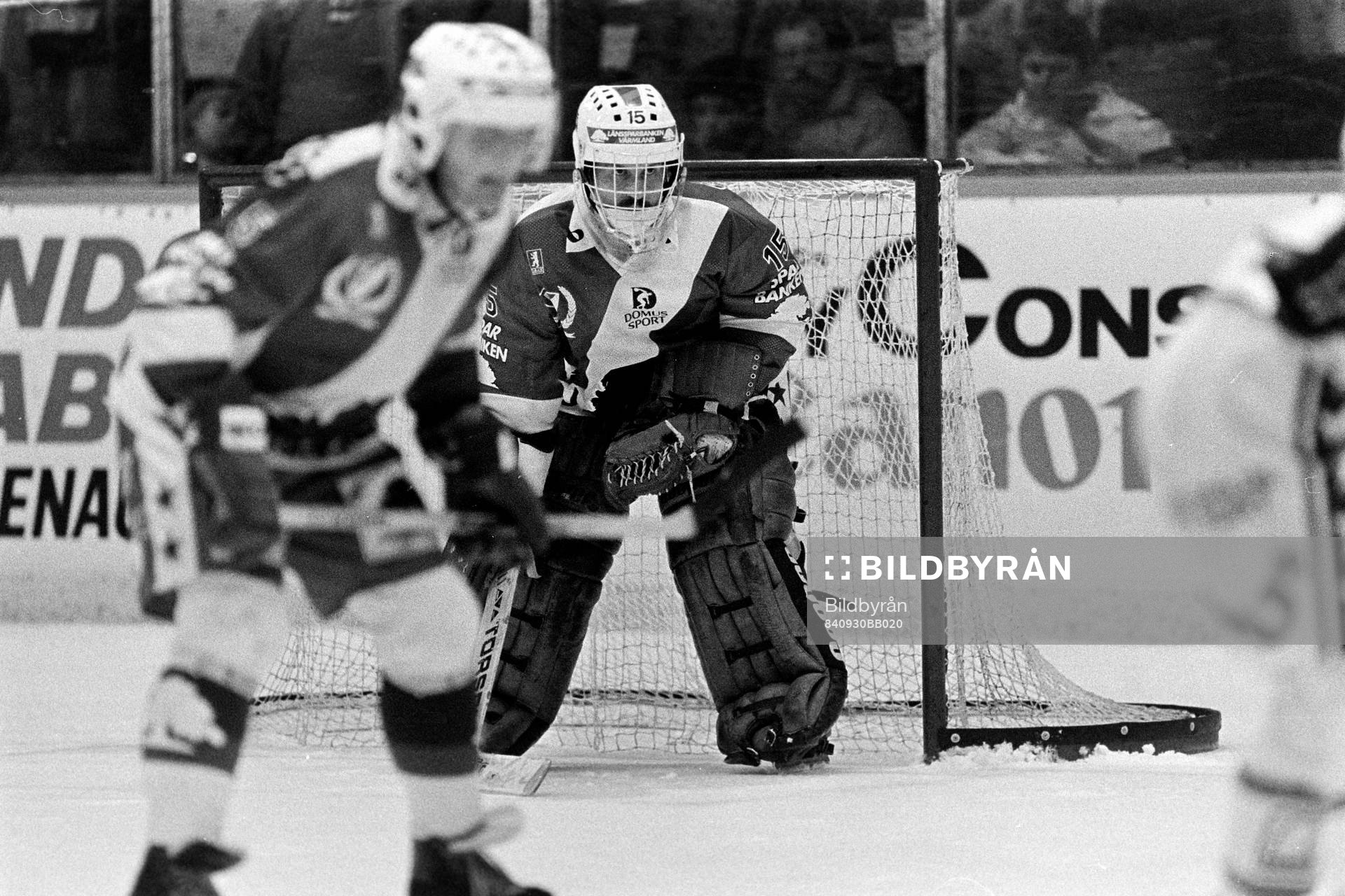 Peter Lindmark, målvakt i Färjestad