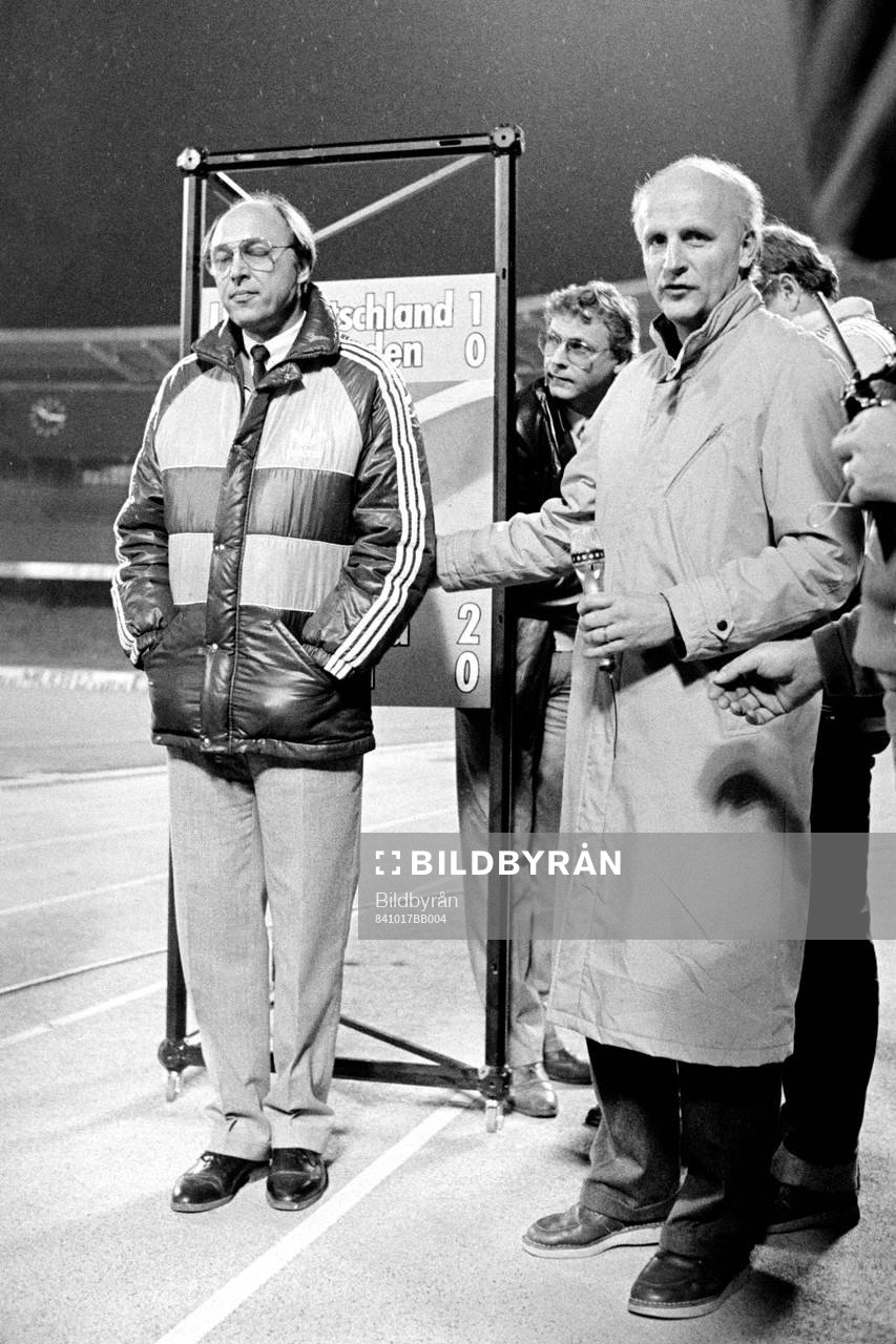 Lars Arnesson, förbundskapten i Sverige och Arne