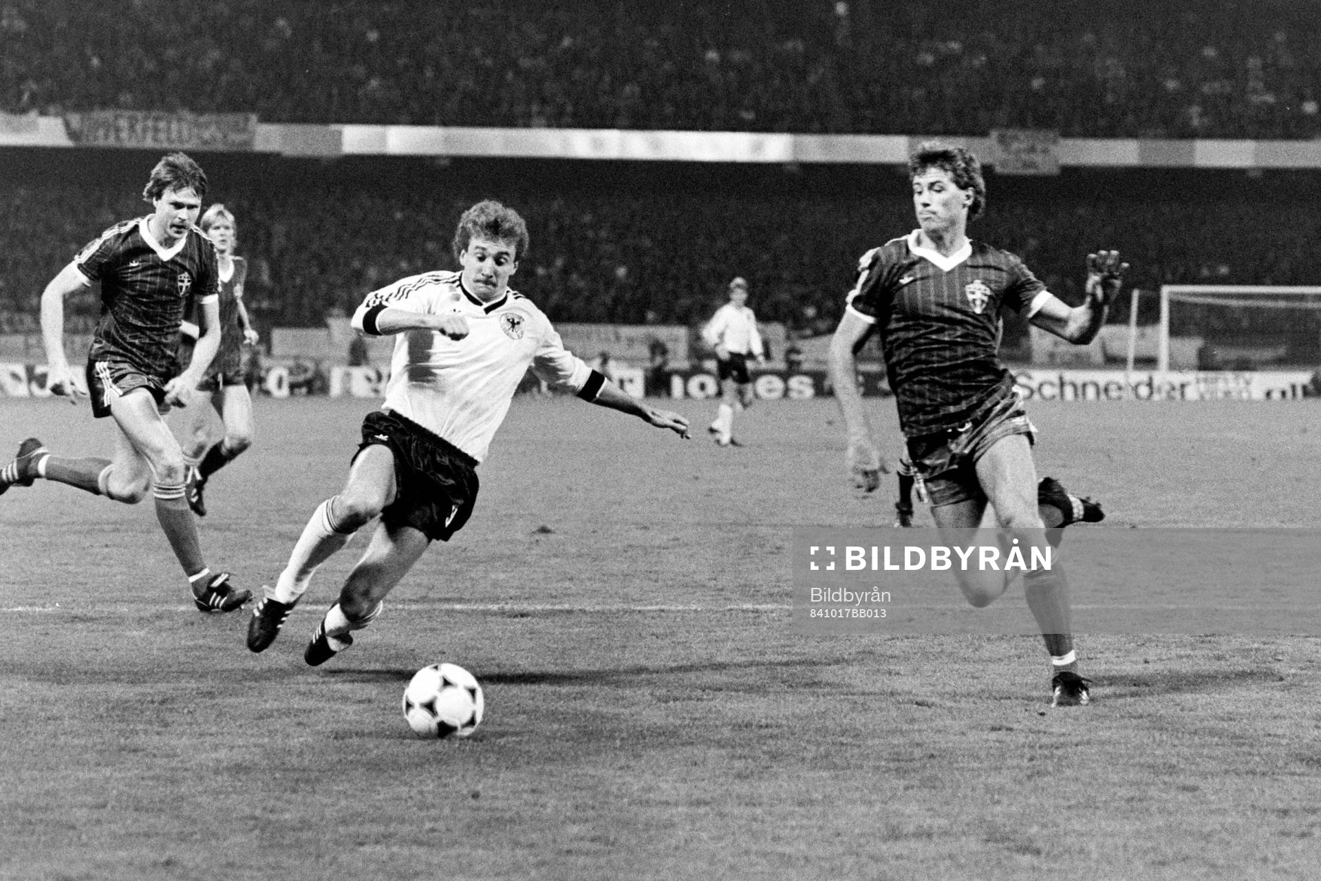 Rudi Völler, Västtyskland mellan Sven Dahlkvist och Glenn
