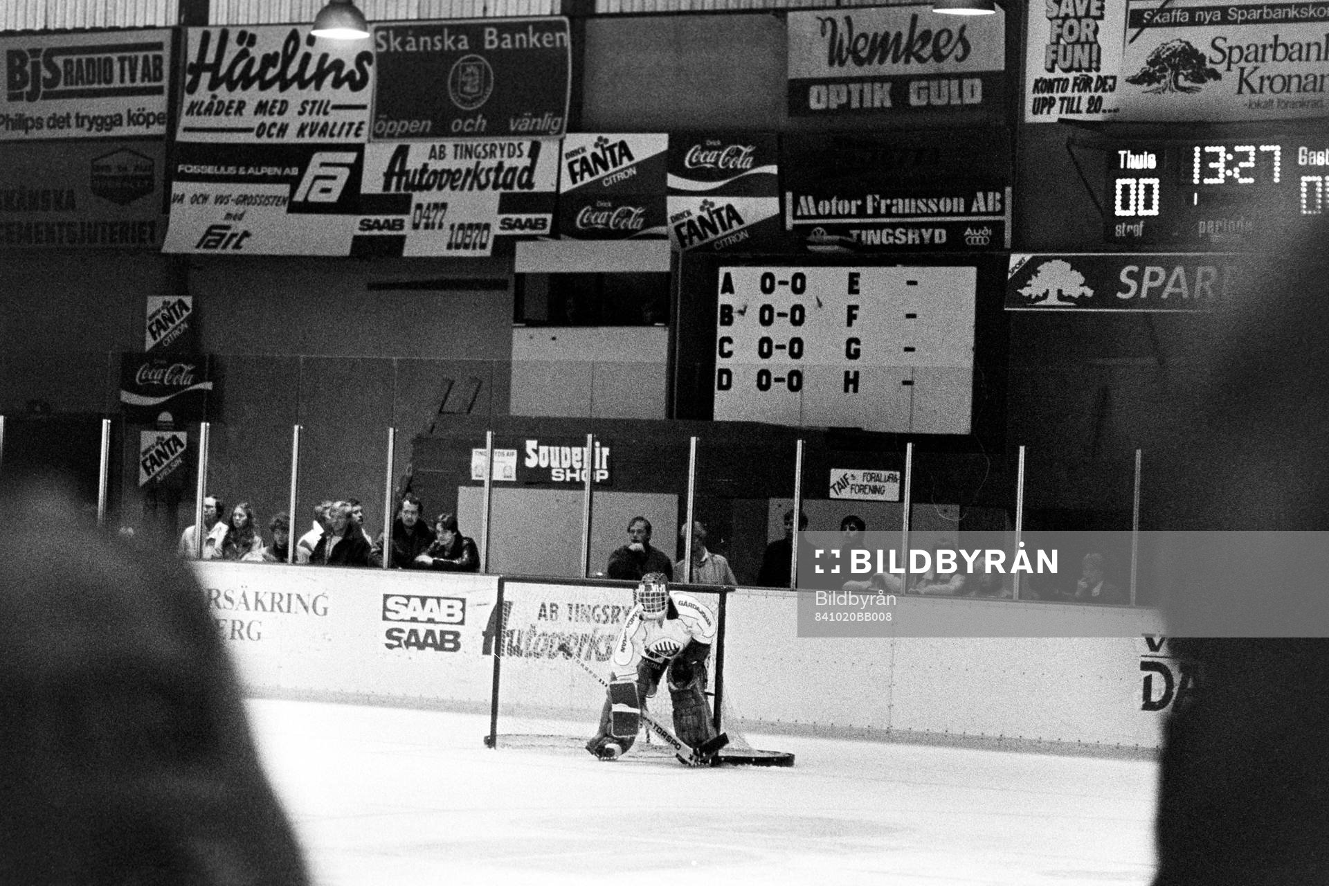 Benny Westblom, målvakt i Frölunda