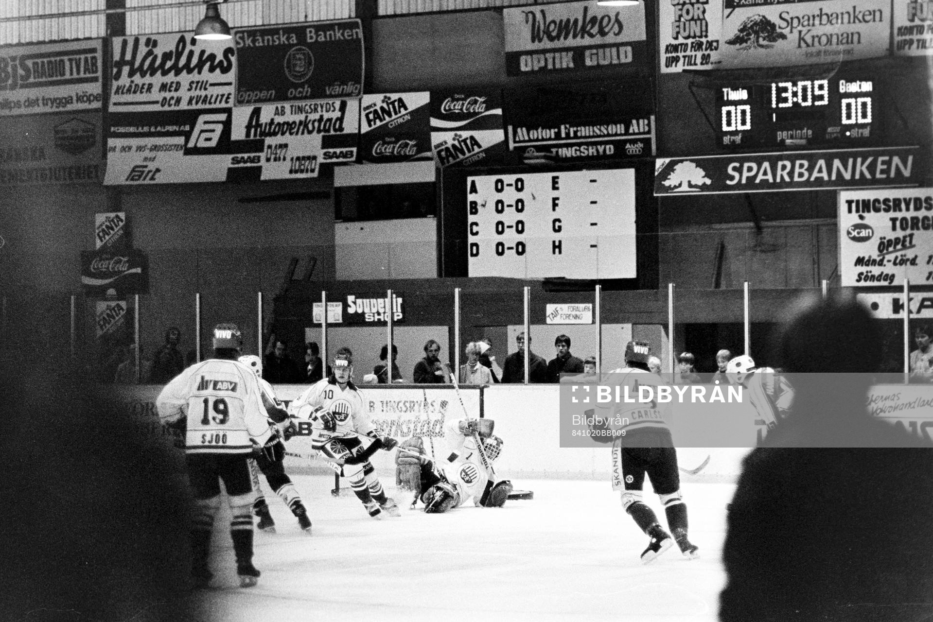 Benny Westblom, målvakt i Frölunda