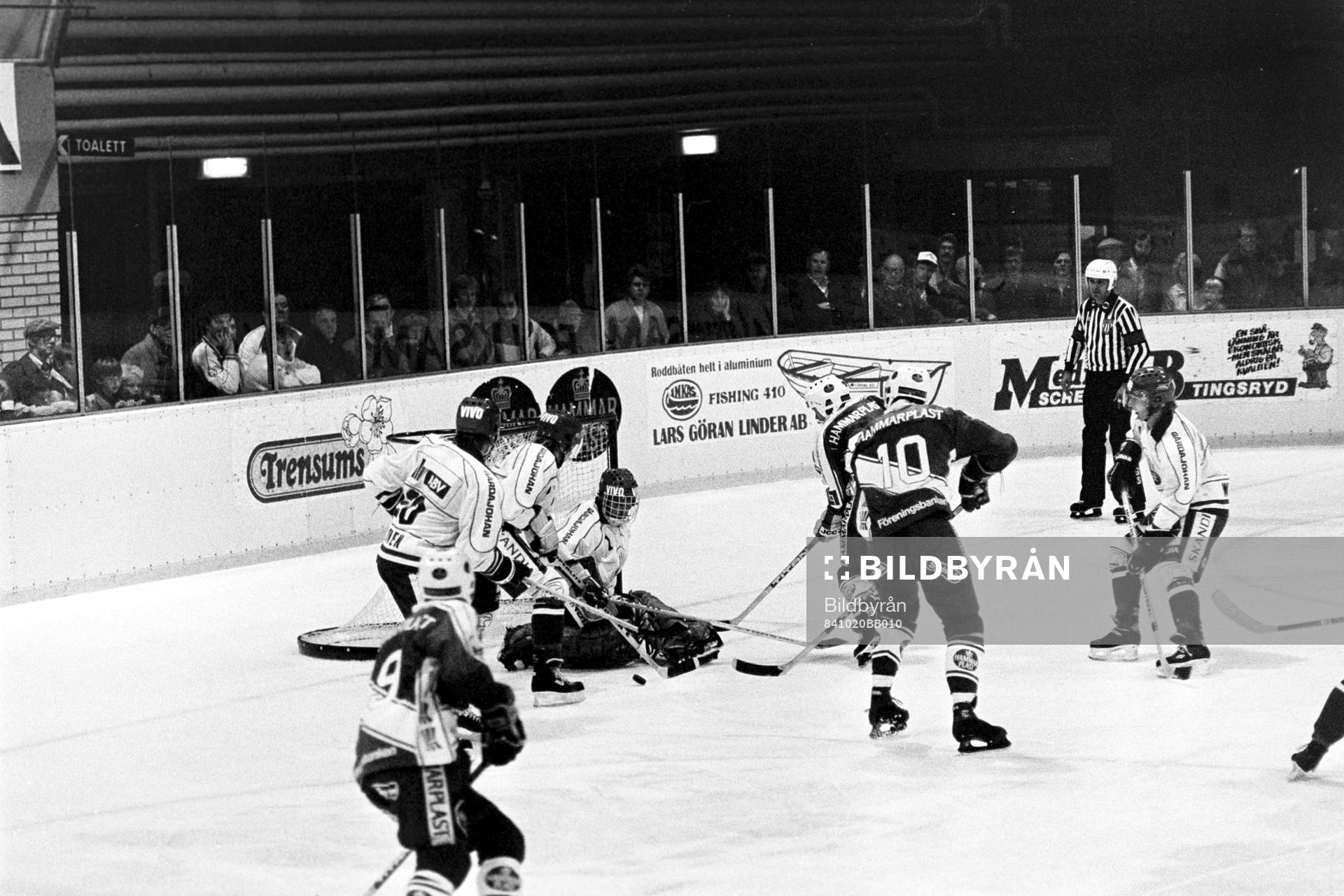 Benny Westblom, målvakt i Frölunda