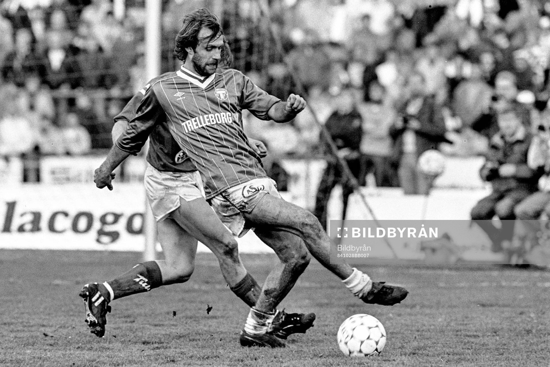 Trelleborgs Benny Mårtensson med bollen