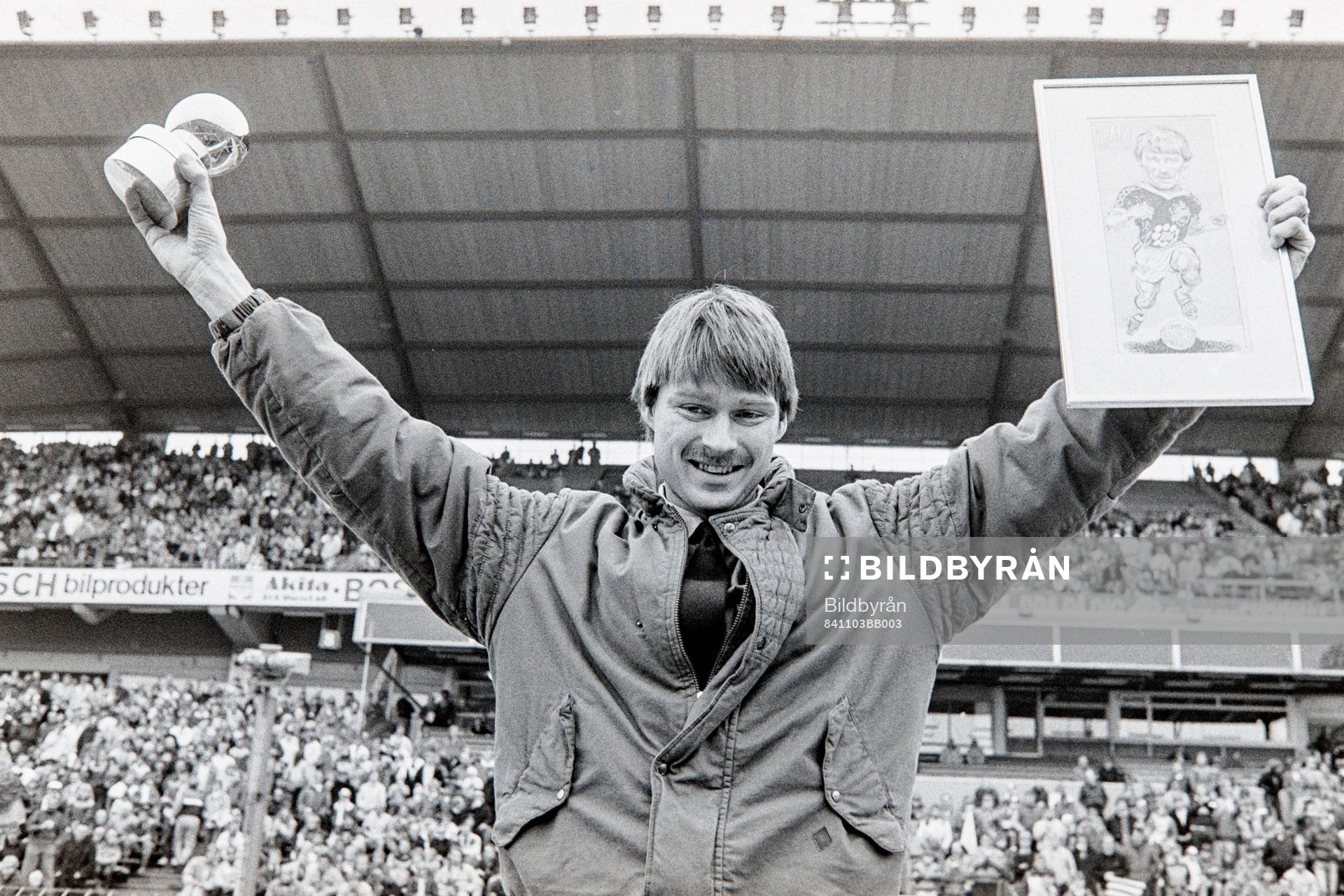 Sven Dahlkvist med guldbollen