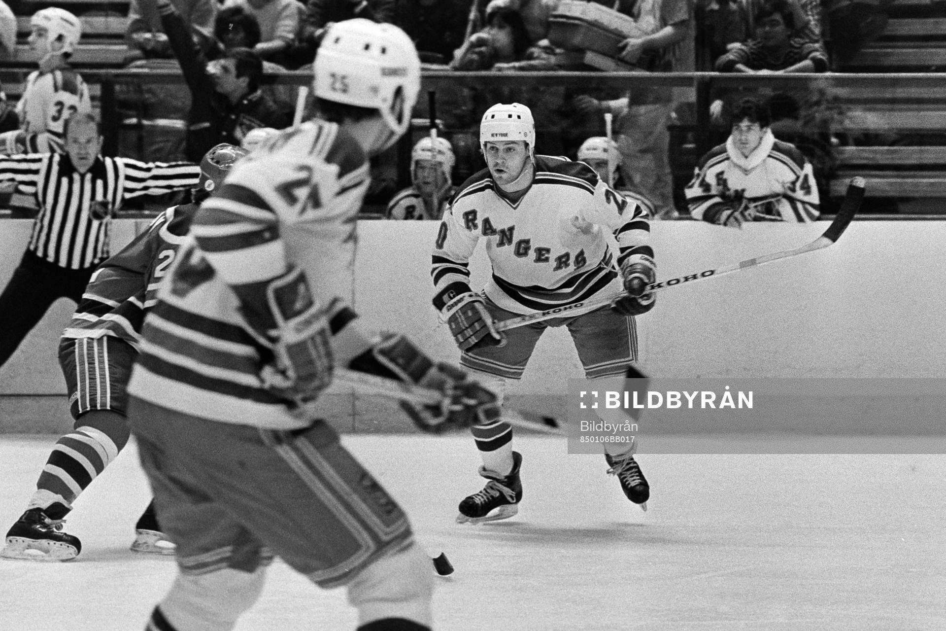 Jan Erixon, Rangers