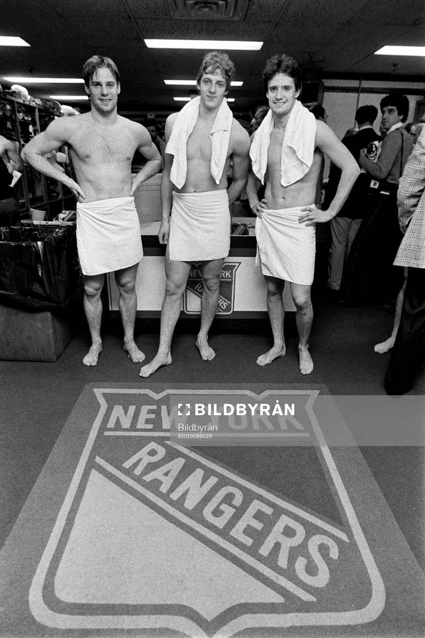 Jan Erixon, Tomas Sandström och Peter Sundström, Rangers