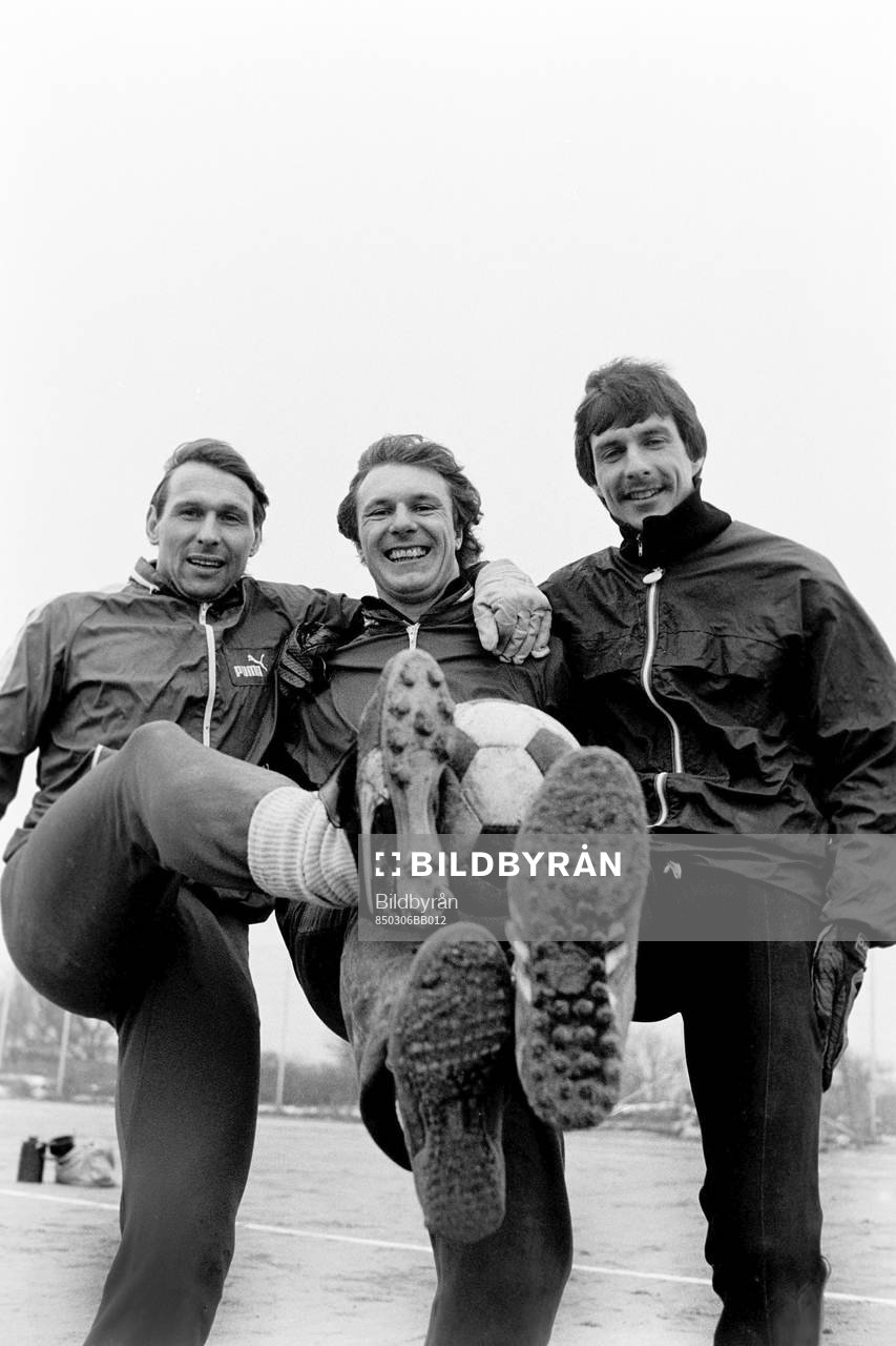 Bo Andersson, Flemming Pehrson och Lennart Johansson
