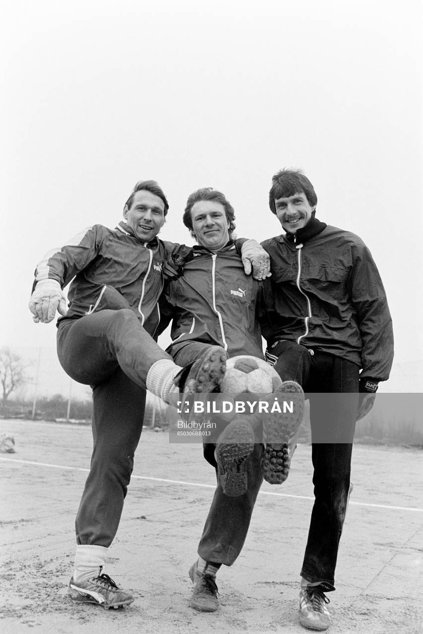 Bo Andersson, Flemming Pehrson och Lennart Johansson