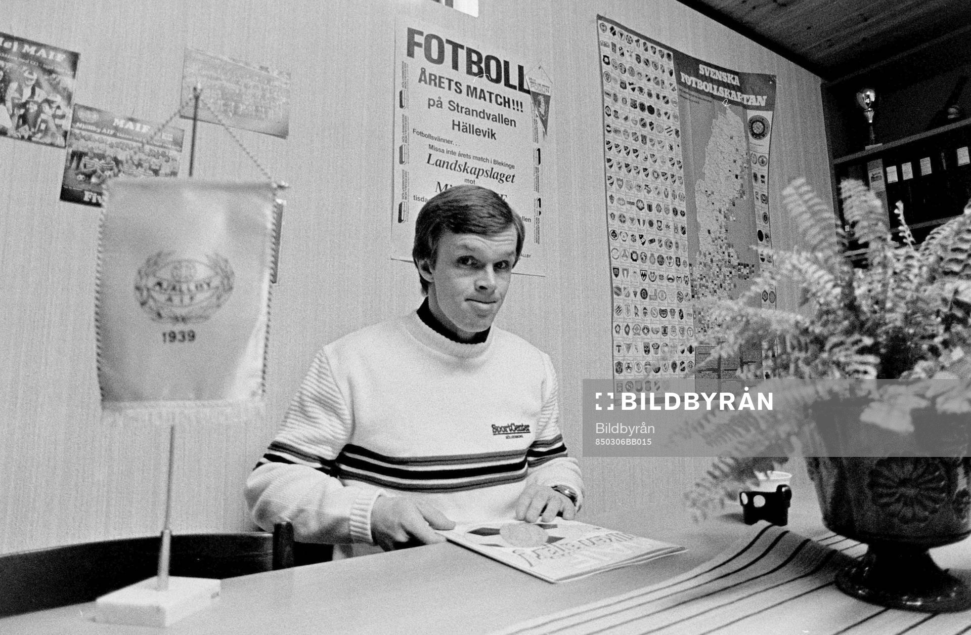 Anders Linderoth, tränare i Mjällby