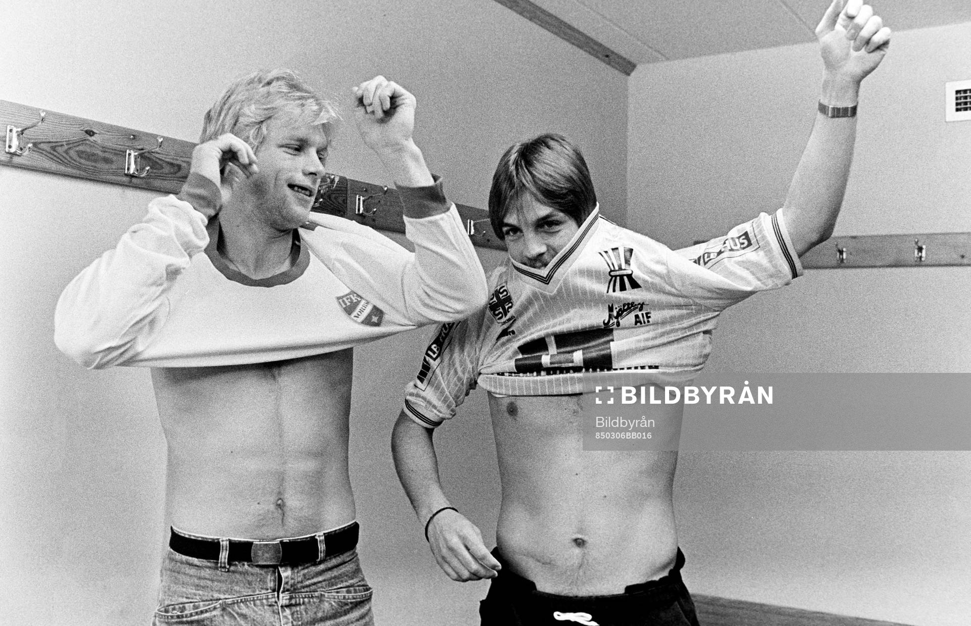 Alf Olsson och Sven-Olof Bergman