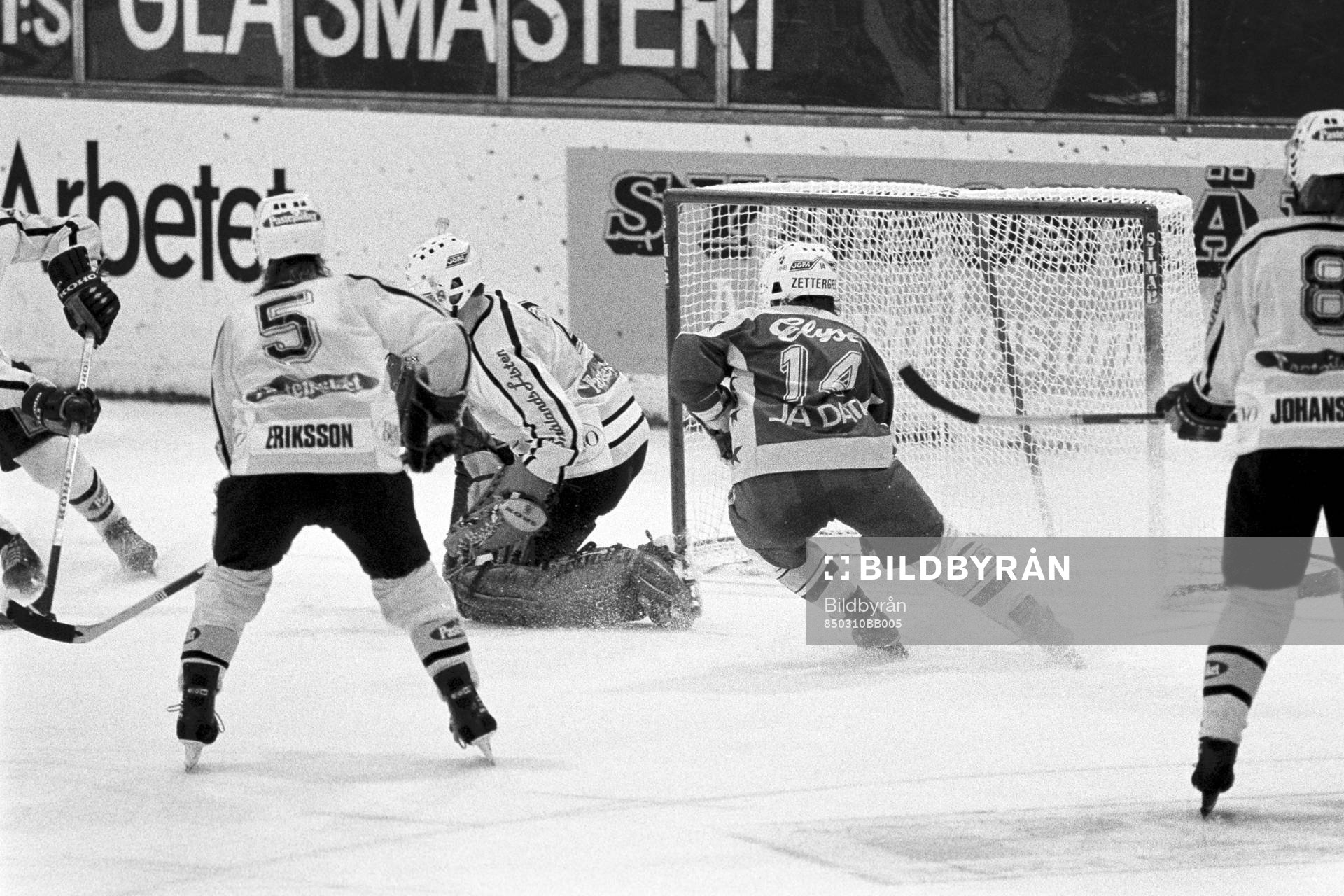 Roger Zettergren, Malmö fri med tranås målvakt