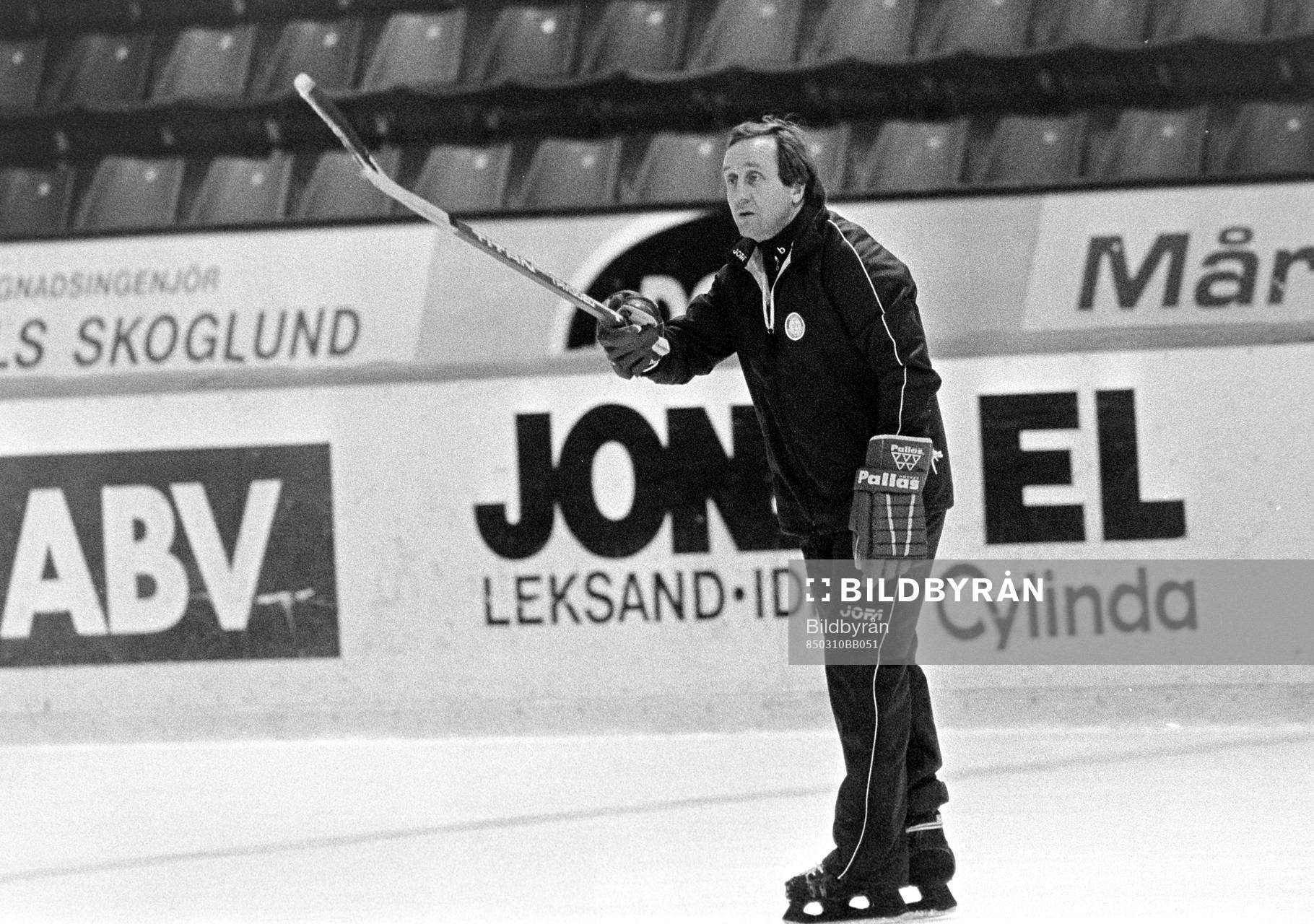 Dan Söderström, tränare i Leksand