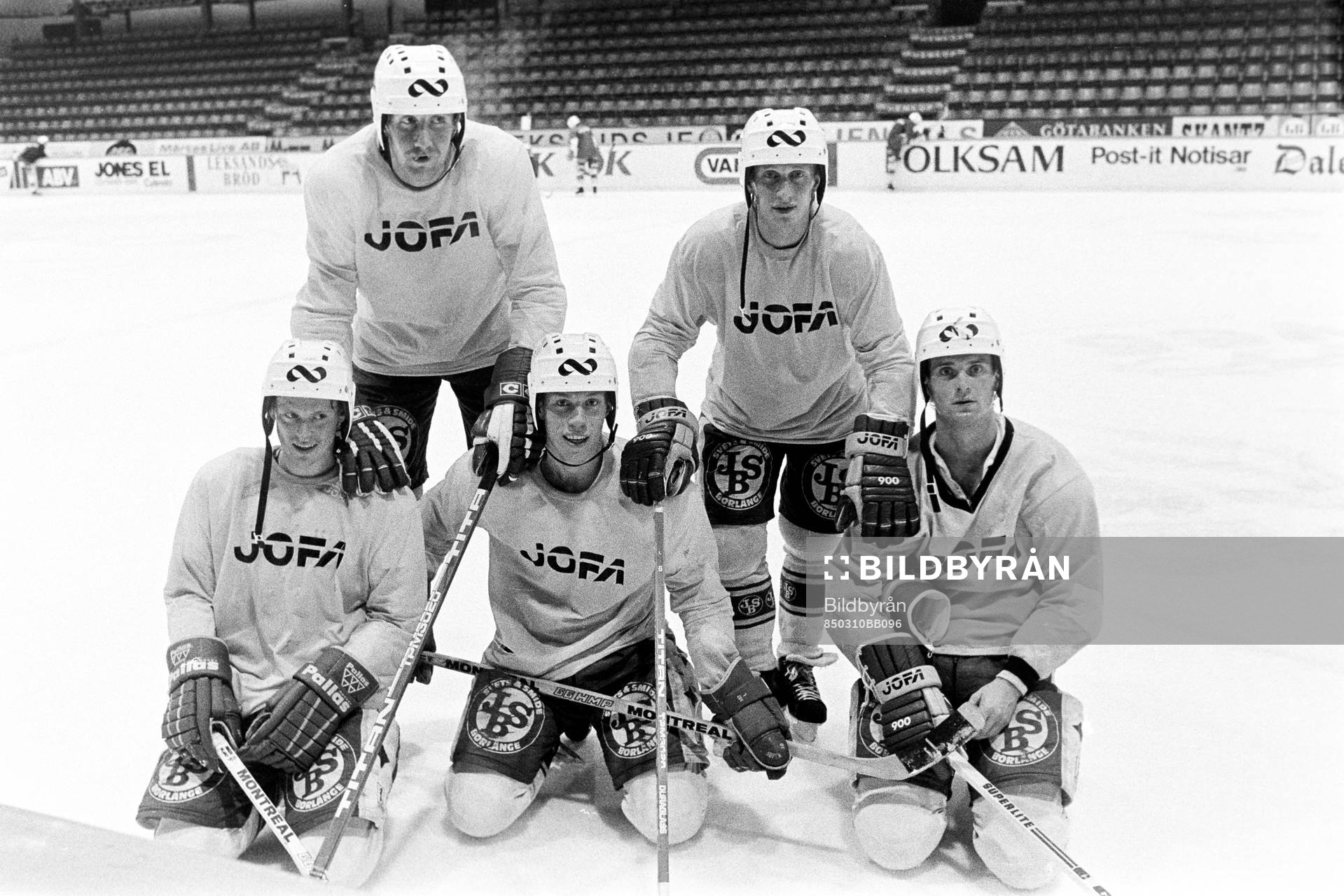 Bakre raden fr. v Kjell Samuelsson och Jens Christiansson.