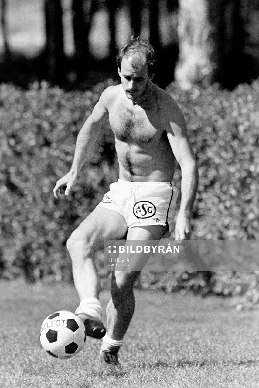 Fotboll, Allsvenskan, Trelleborg, förhands: Stellan Elmgren.