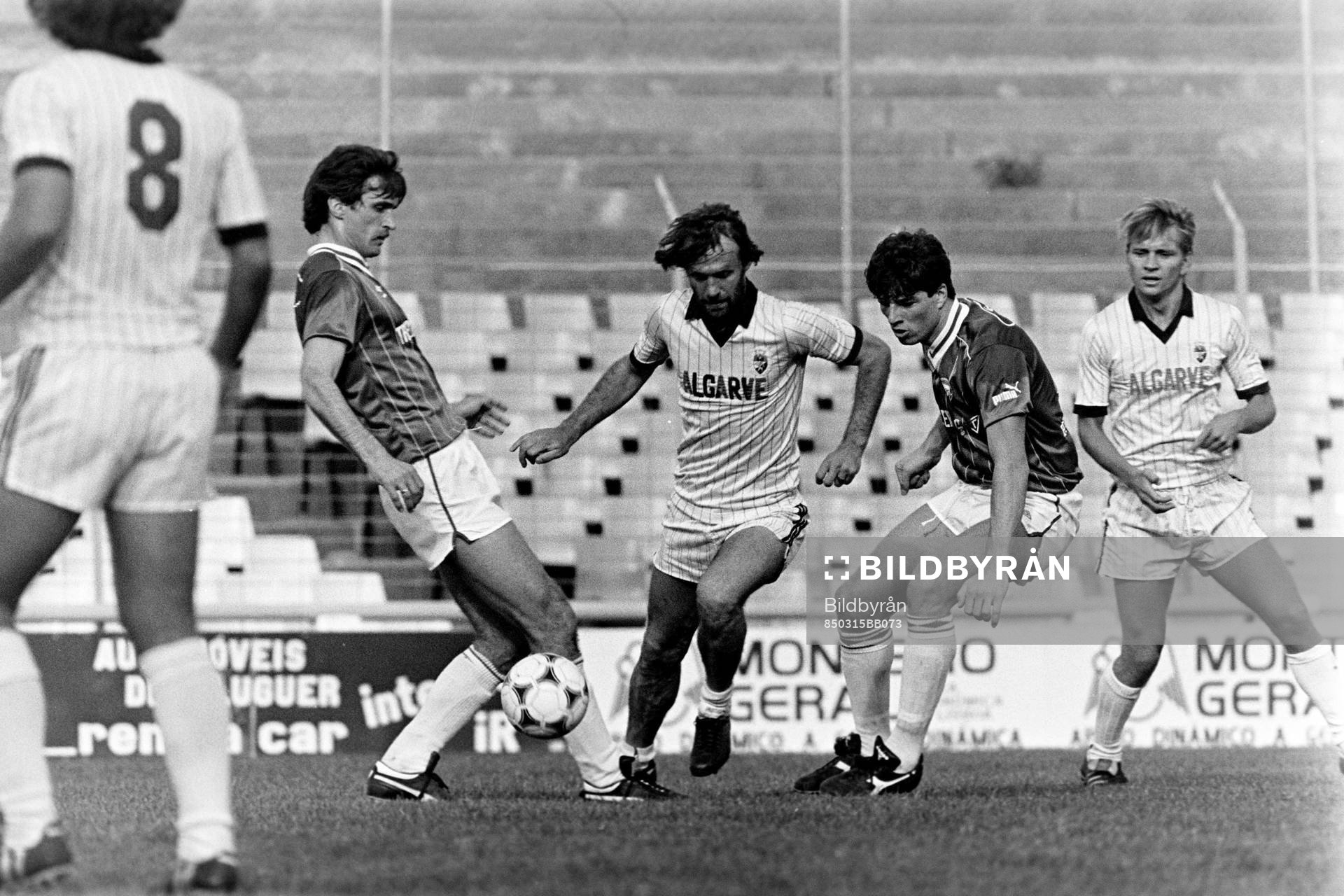 Fotboll, Allsvenskan, Trelleborg, förhands: Marek Skurczynski, Benny Mårtensson och Krister Axelsson.