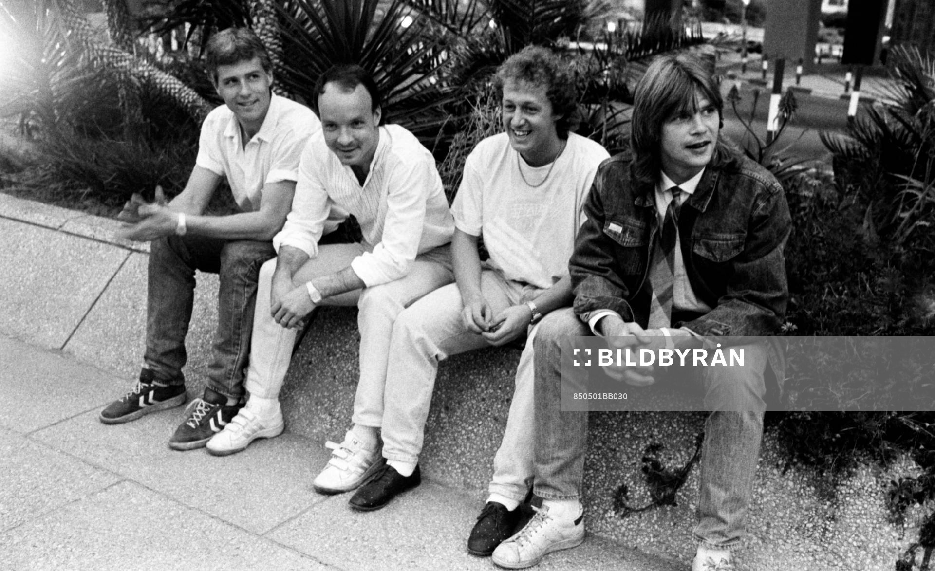 Glenn Hysén, Jan Svensson Robert Prytz och Glenn