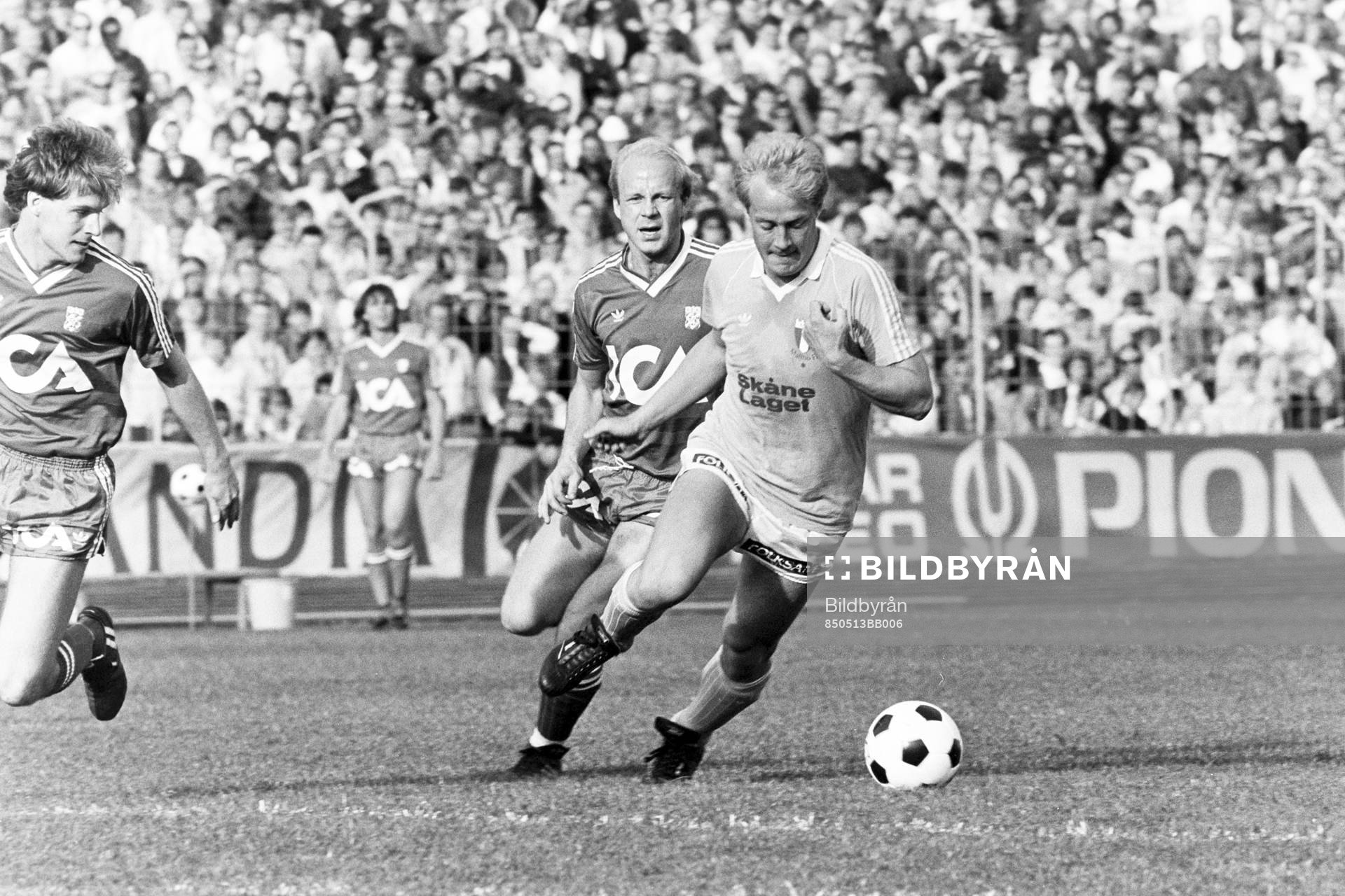 Mats Magnusson, Malmö med bollen och göteborgs Tord