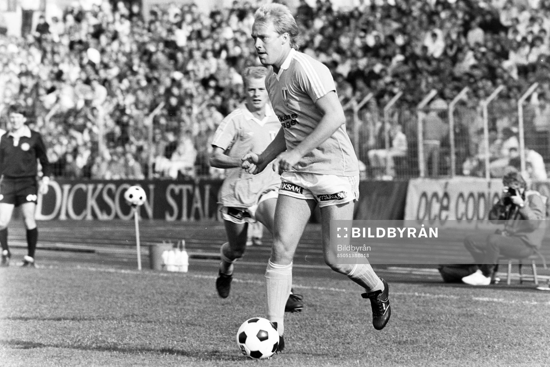 Mats Magnusson, Malmö med bollen