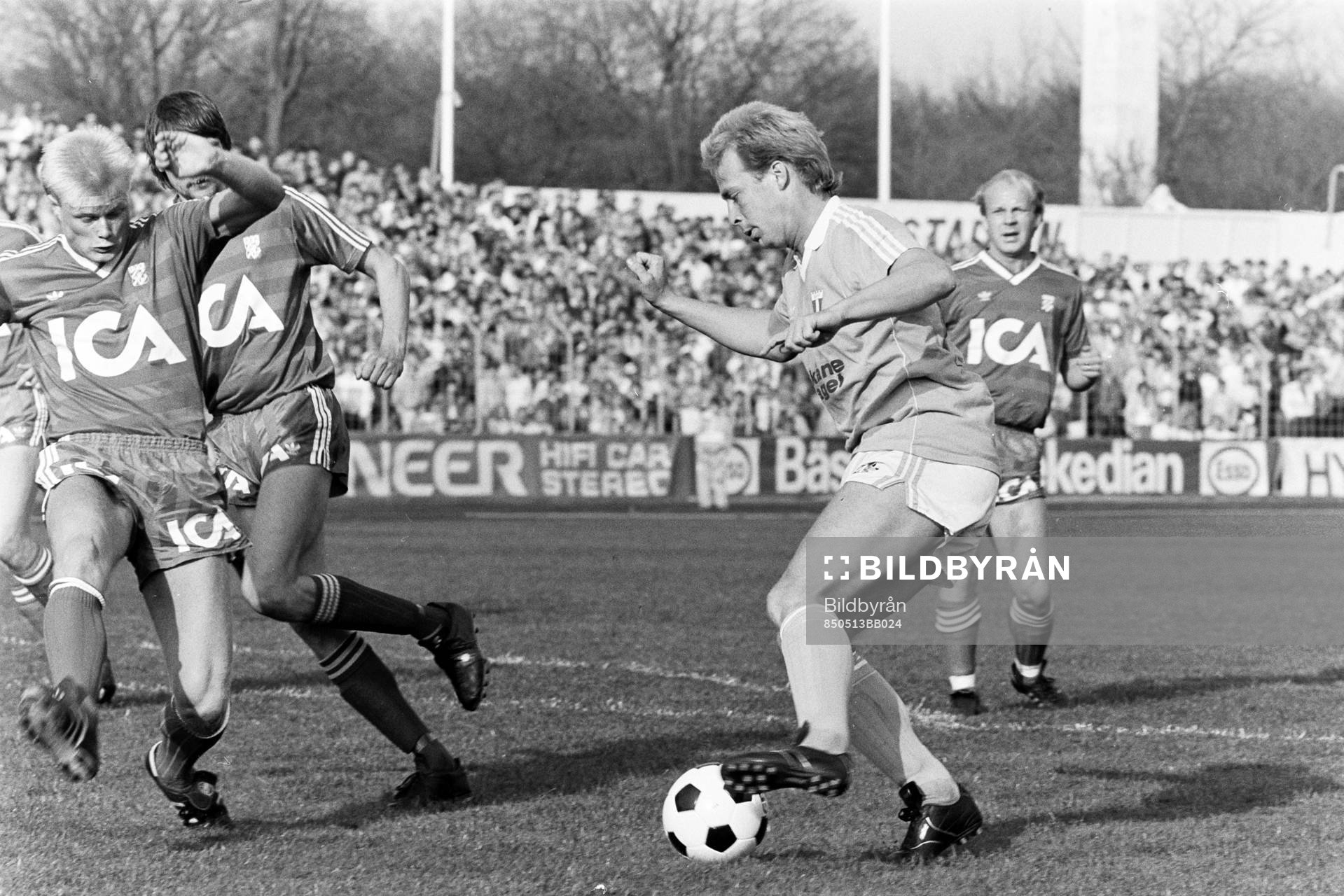 Mats Magnusson, Malmö tar sig förbi göteborgs Peter